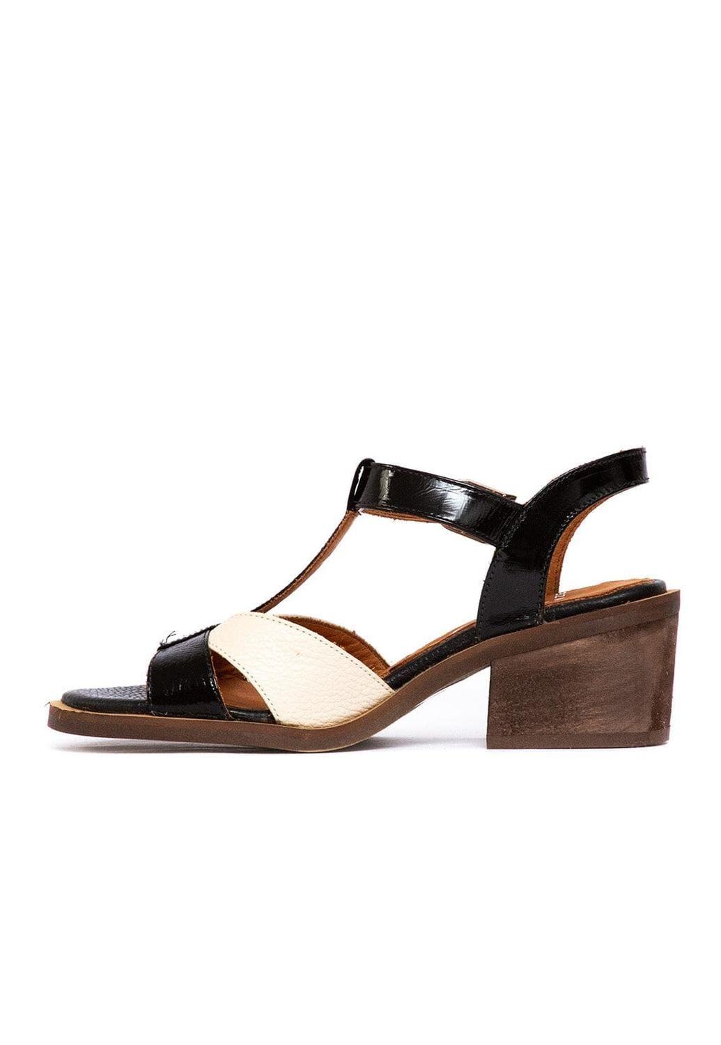 Sandalia Mujer / Sauco Negro Beige-3
