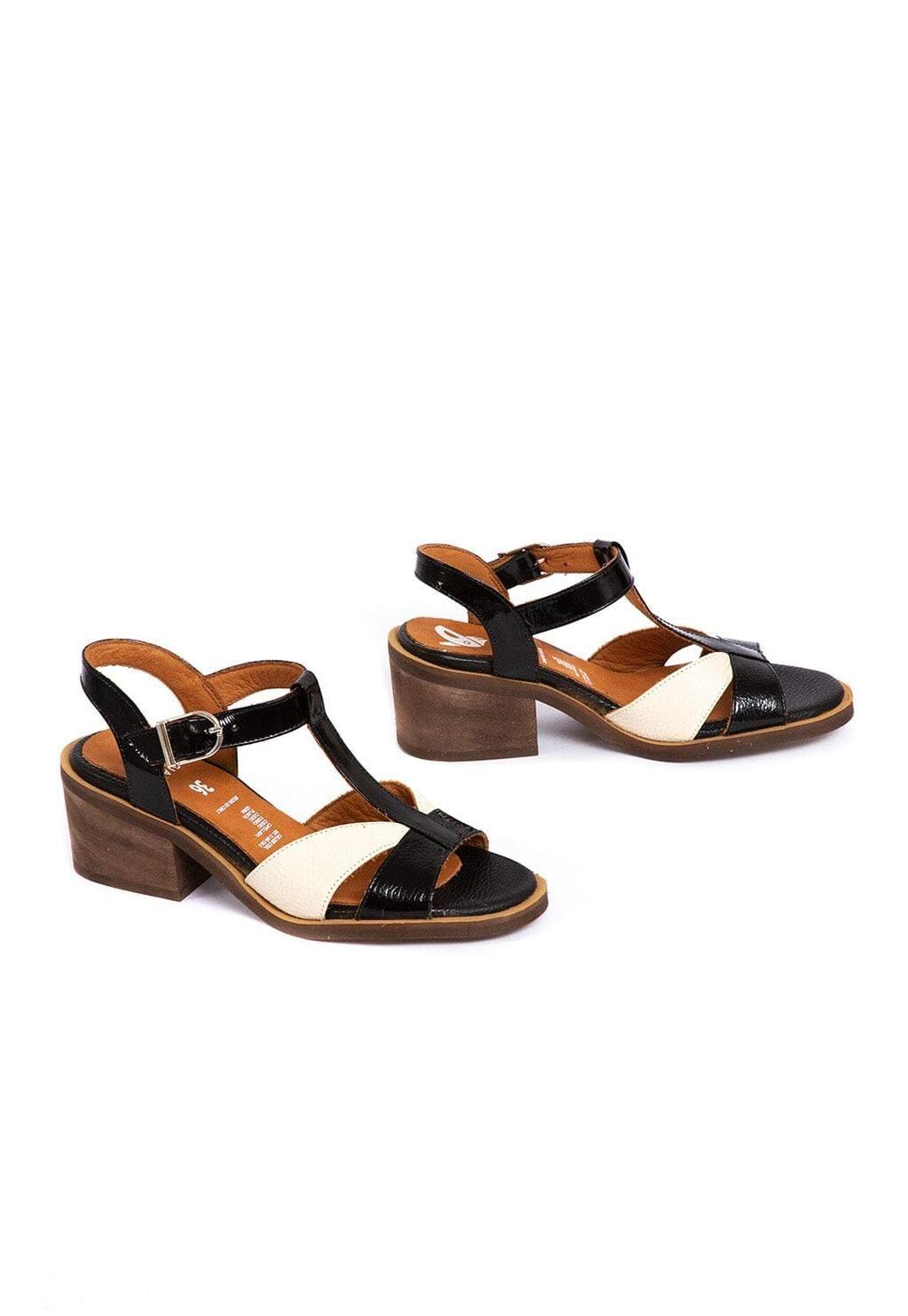 Sandalia Mujer / Sauco Negro Beige-5