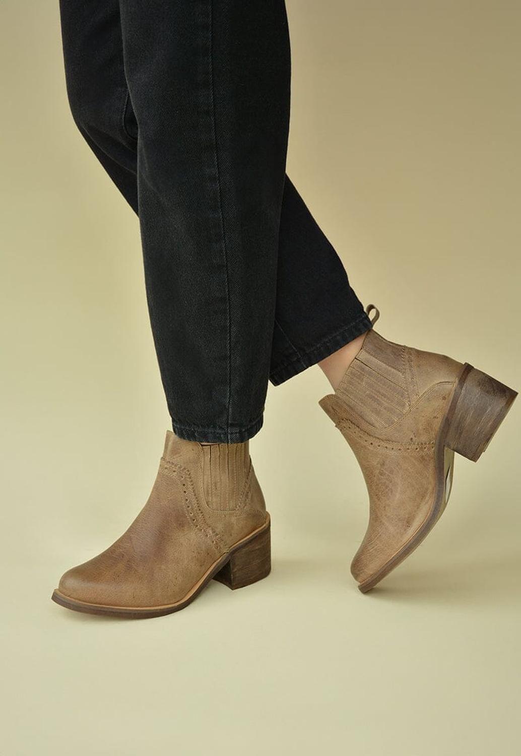 Botin Mujer / Tambo Taupe-2