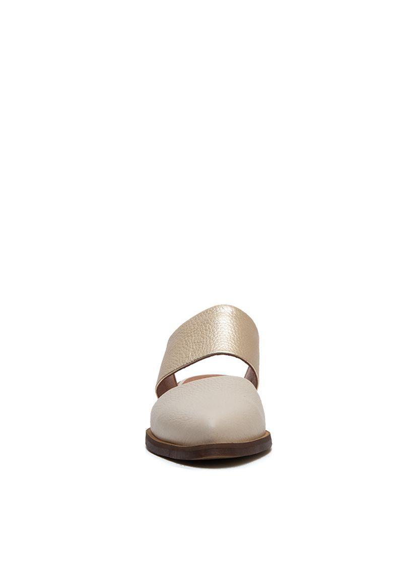 Babucha De Cuero Gaviota C39 Beige Giani Dafirenze-3