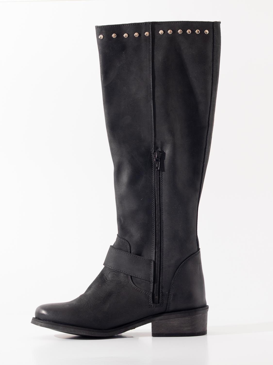 Bota Mujer / Carpintero Negro-2