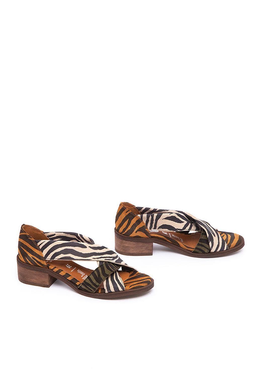 Sandalia Mujer / Tortolita Zebra-1