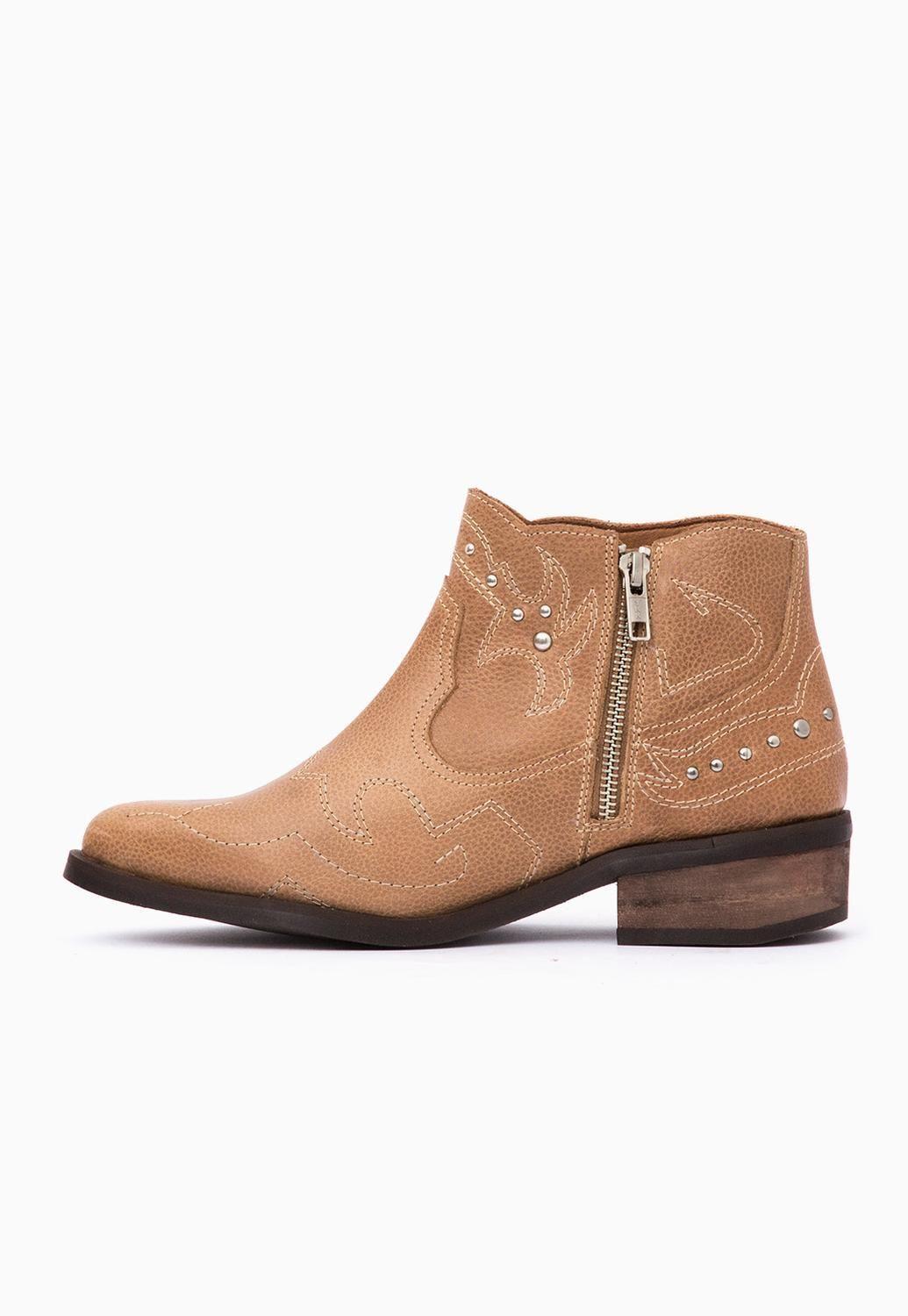 Botin Mujer / Zapador Camel-2