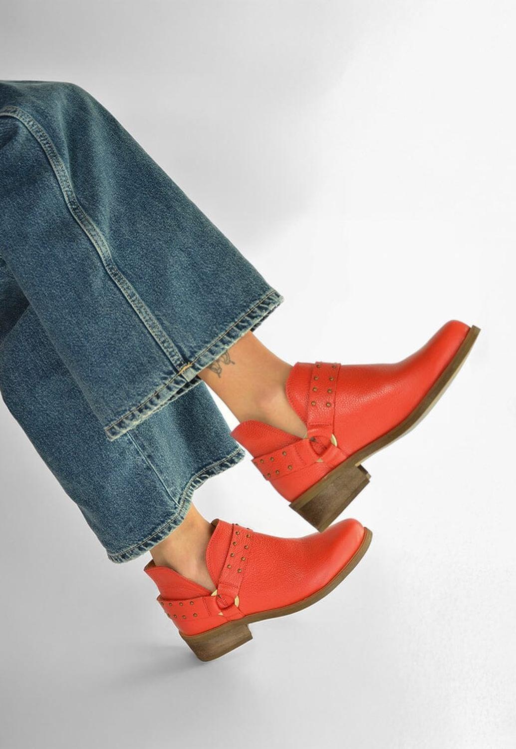 Botin Mujer / Nido Rojo-1