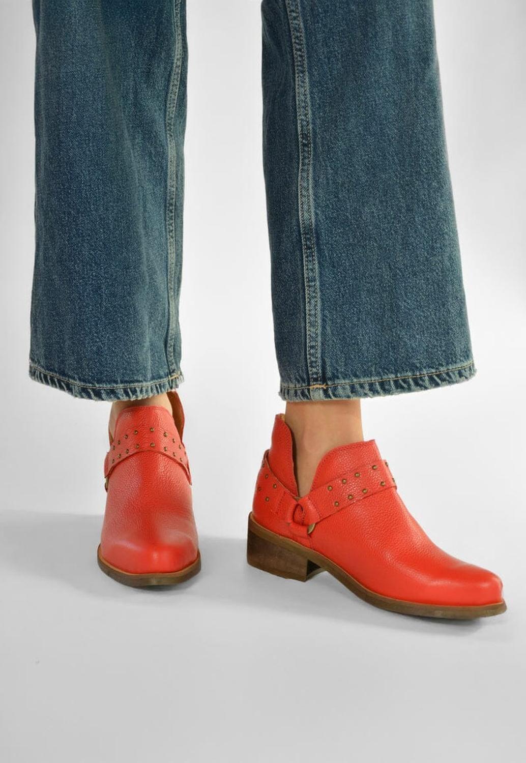 Botin Mujer / Nido Rojo-6