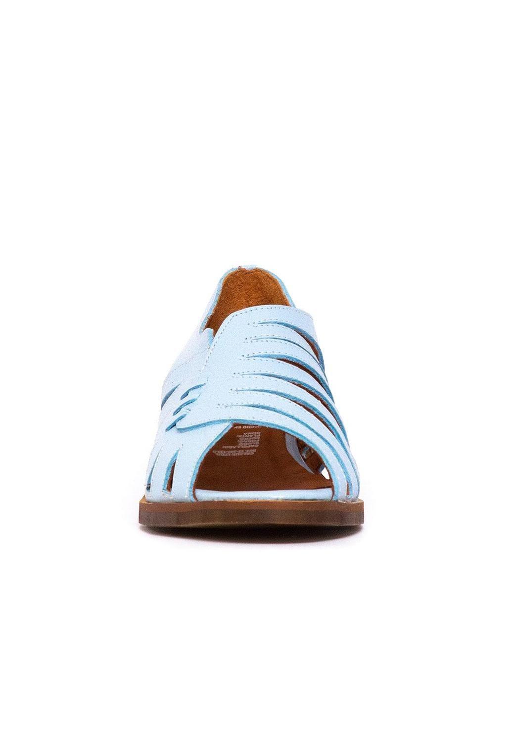 Sandalia Mujer / Mielero Celeste-2