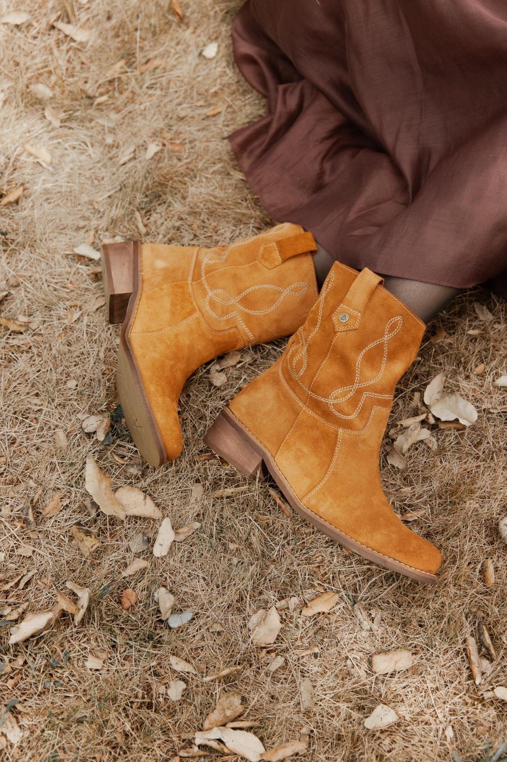 Botin Mujer / Gardenia Camel-1