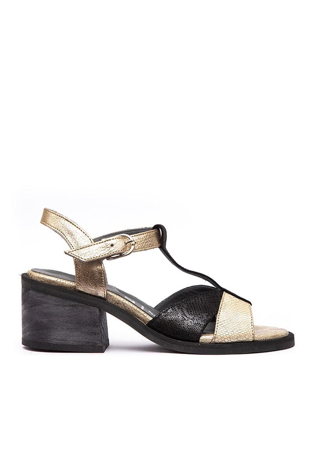 Sandalia Mujer / Sauco Negro Niquel-1