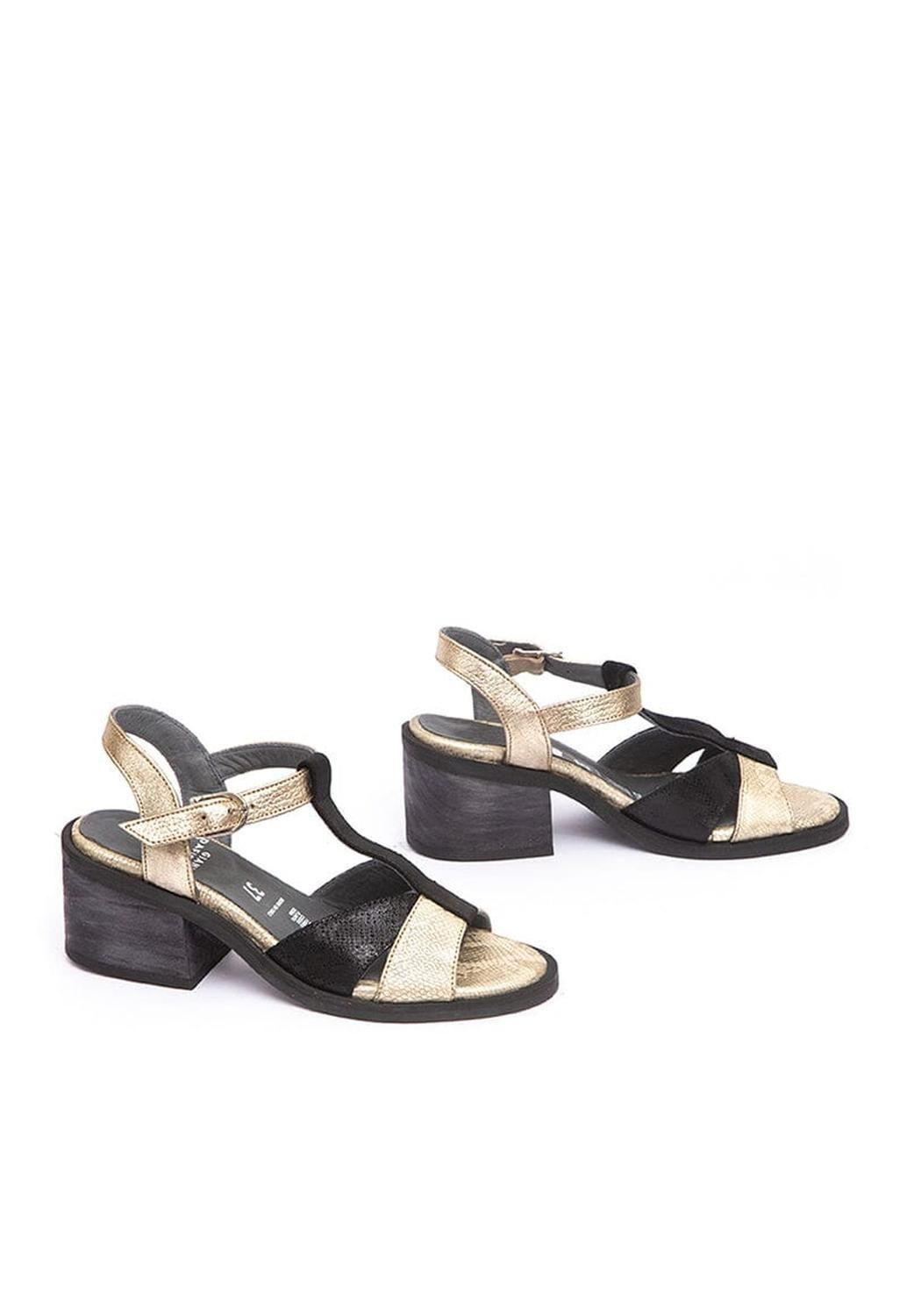 Sandalia Mujer / Sauco Negro Niquel-5