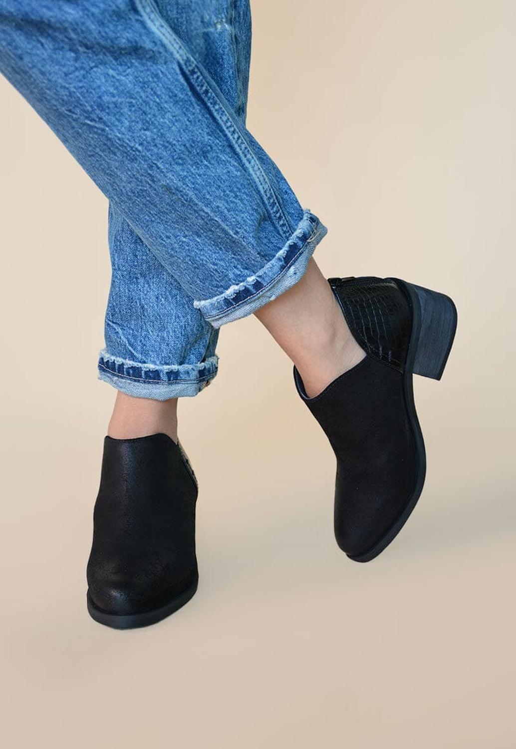 Botin Mujer / Vinago Negro-6