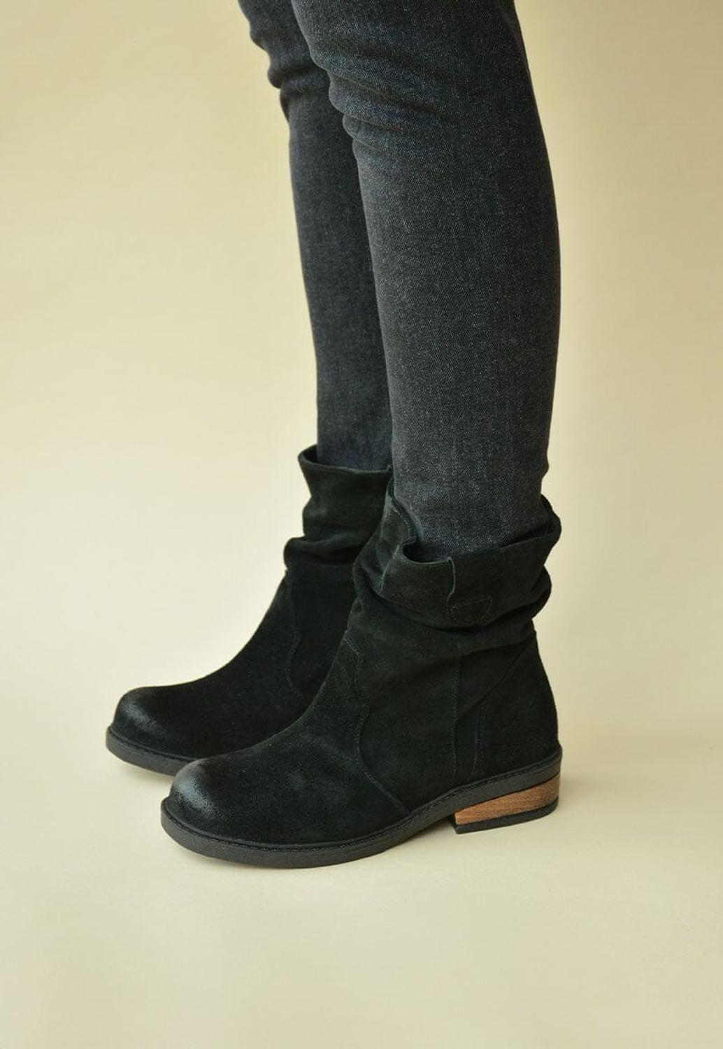 Botin Mujer / Grajo Negro-3
