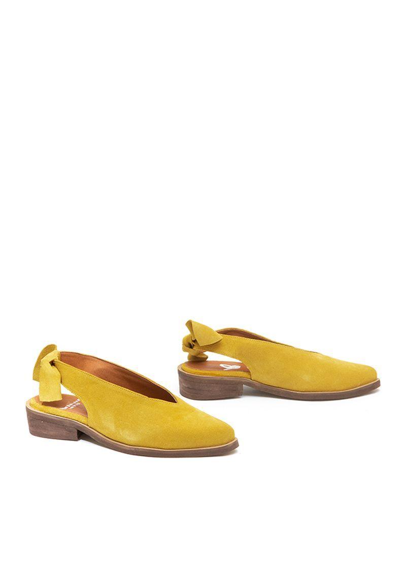 Zapato De Cuero Guindo C2 Mostaza Giani Dafirenze-2