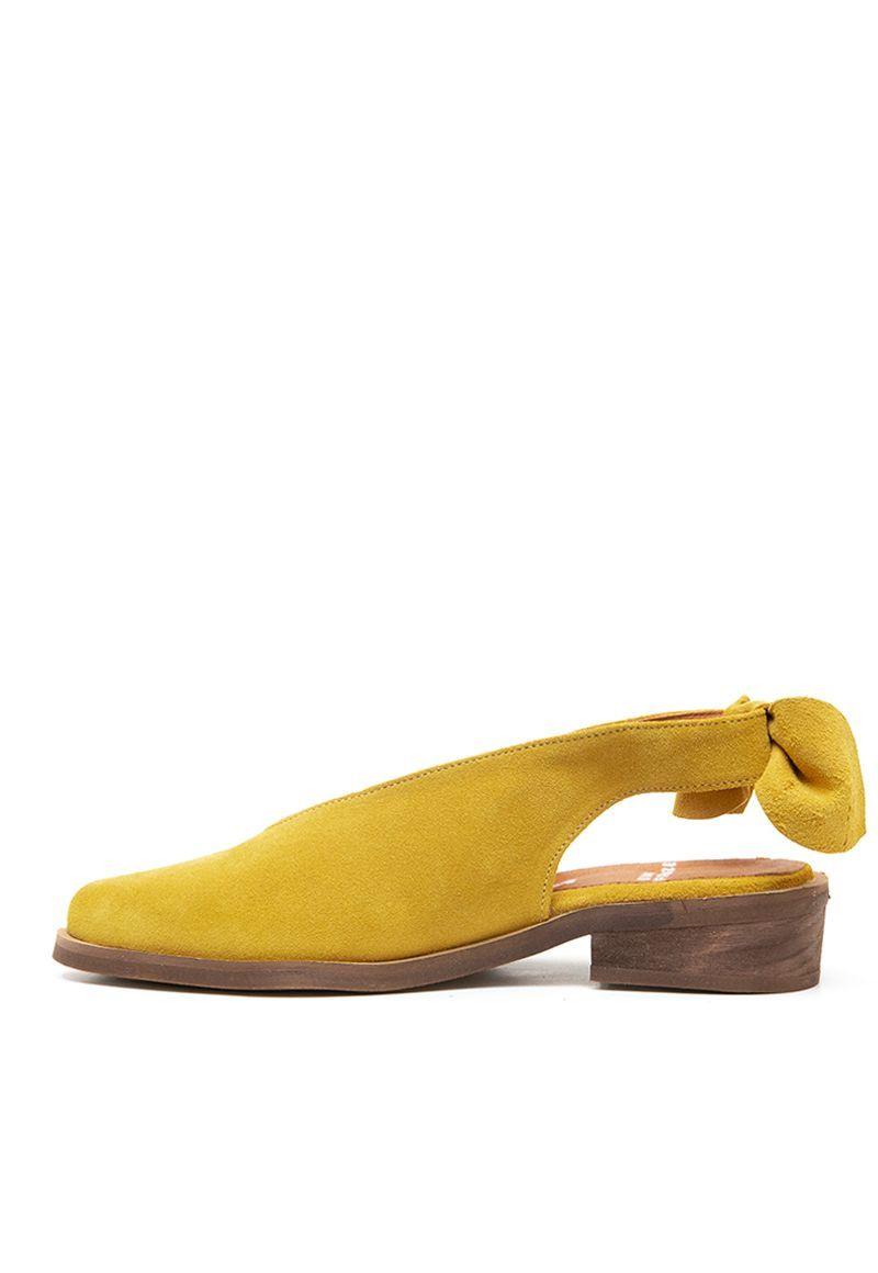 Zapato De Cuero Guindo C2 Mostaza Giani Dafirenze-4