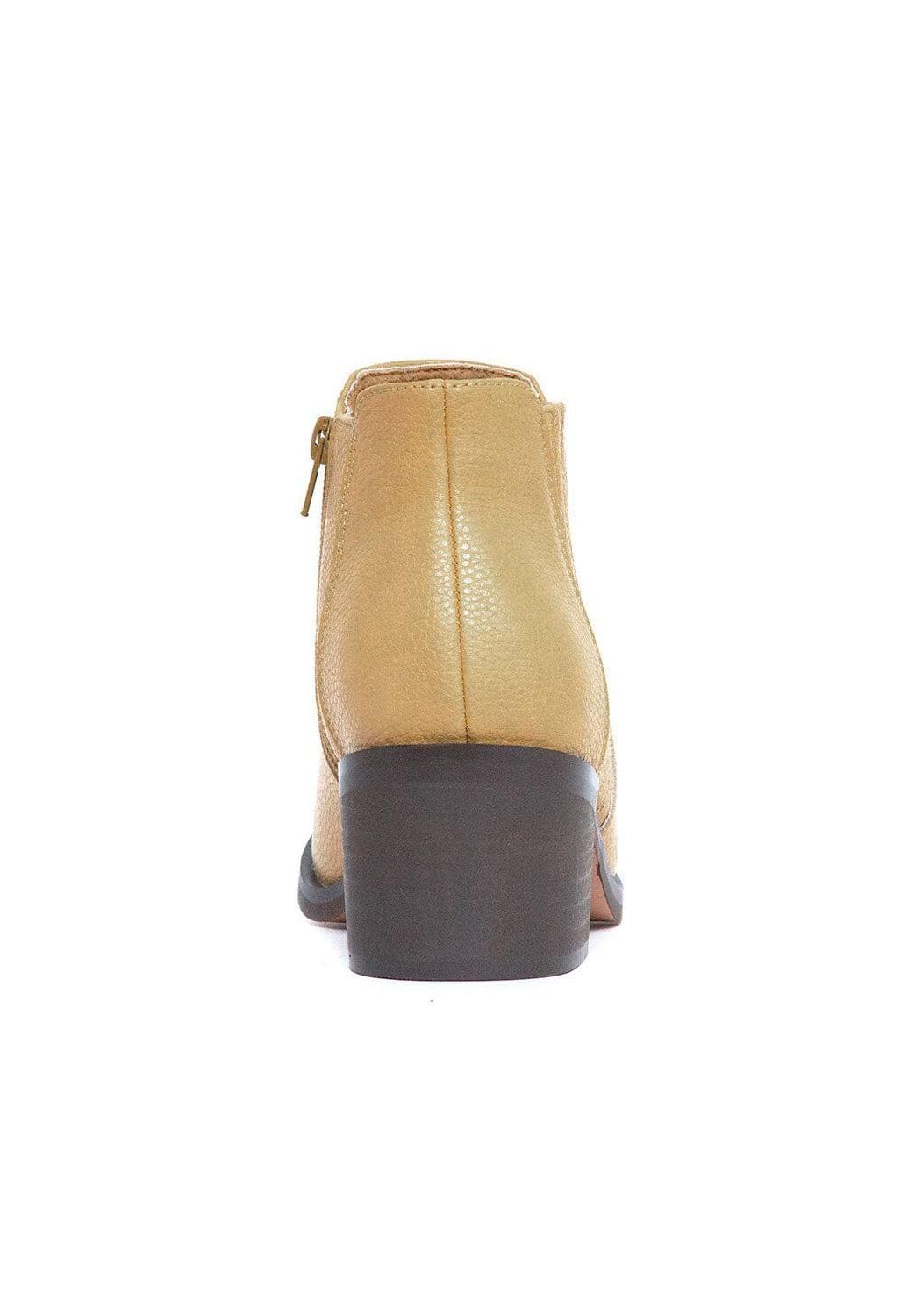 Botines Mujer De Cuero Pinda Camel C12-4