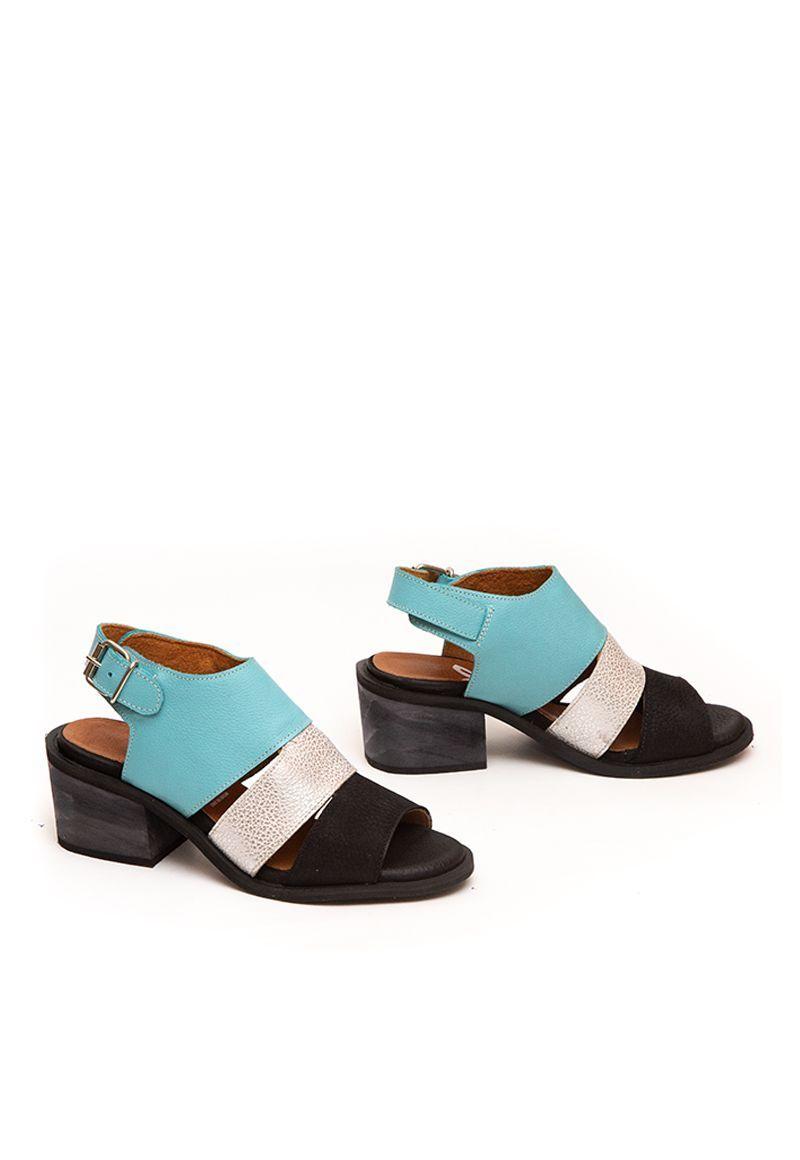 Sandalia De Cuero Cascanueces C7 Negro Giani Dafirenze-2