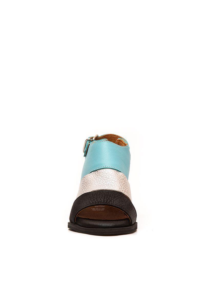 Sandalia De Cuero Cascanueces C7 Negro Giani Dafirenze-3