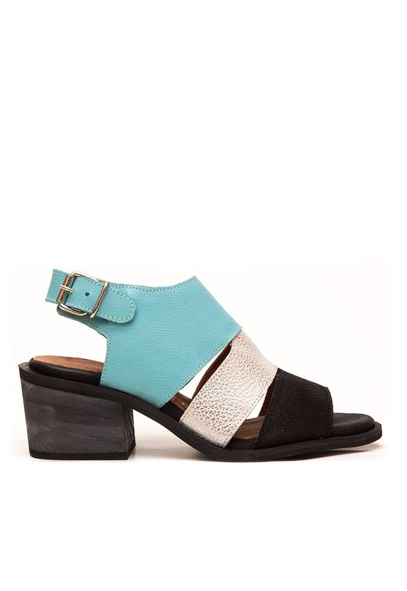 Sandalia De Cuero Cascanueces C7 Negro Giani Dafirenze-4