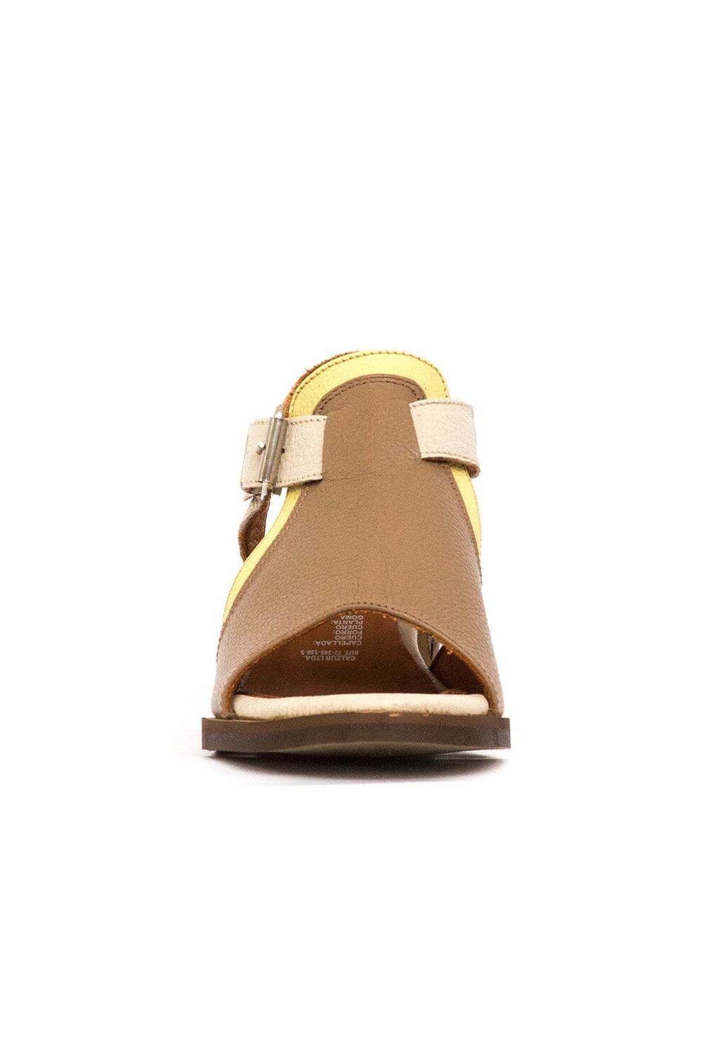 Sandalia Mujer / Guanay Cafe Amarillo-2