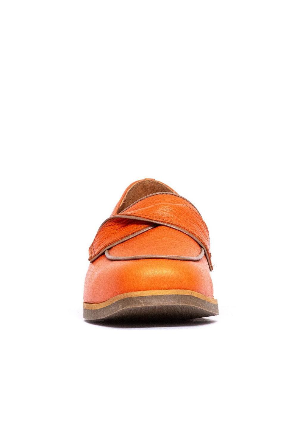 Mocasin Mujer / Capri Naranjo-2