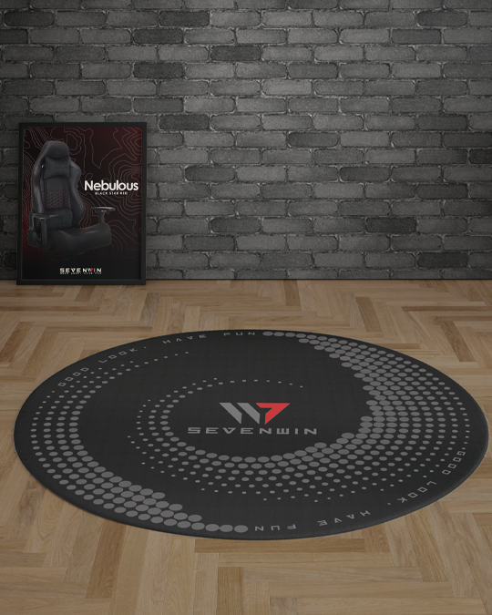 Alfombra Gamer Round Mat SevenWin -1