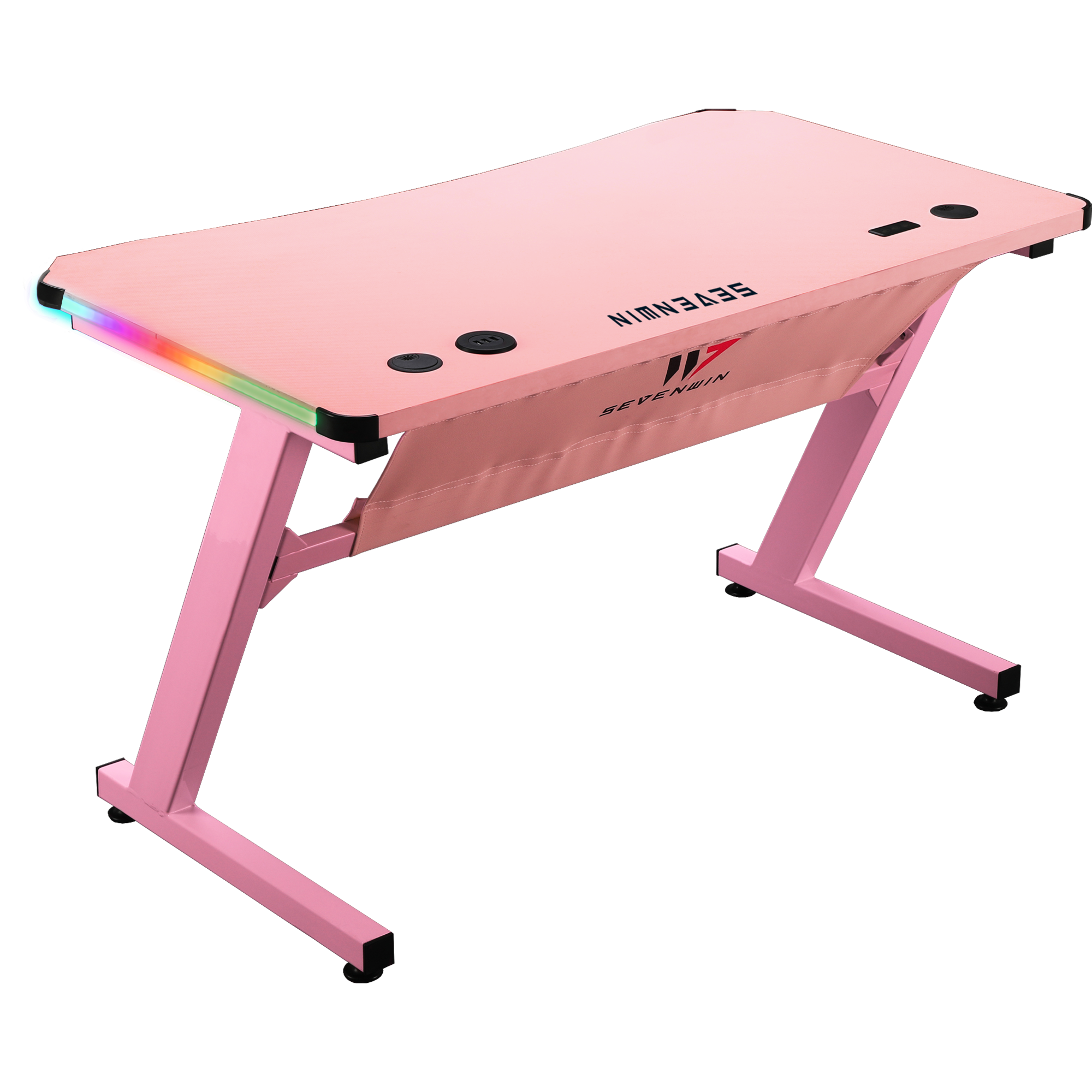 Escritorio Gamer Infinity Pink RGB-2