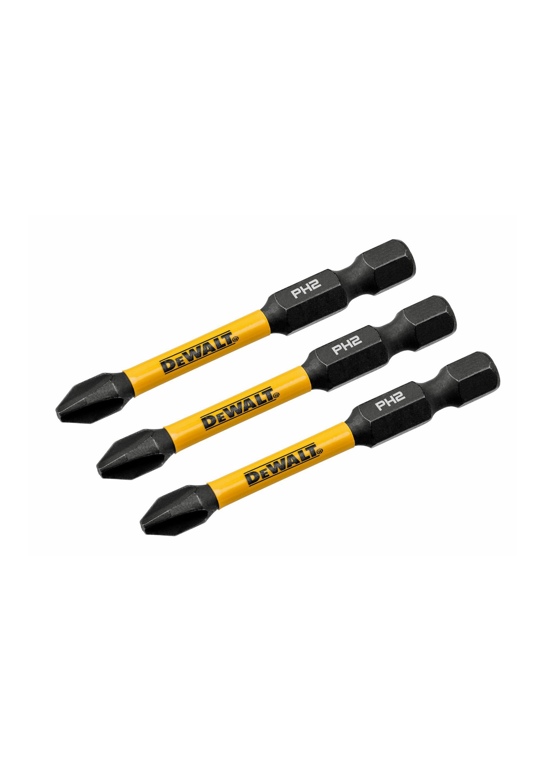 Set 3 puntas Phillips 2-1/4” Flextorq® DEWALT DWAF2PH2IR3-1