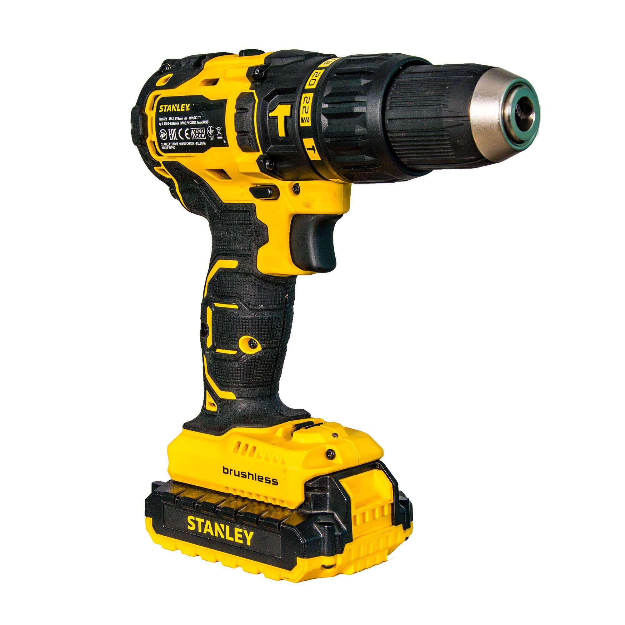 Kit Taladro Percutor 20V Brushless + 2 Baterías-2