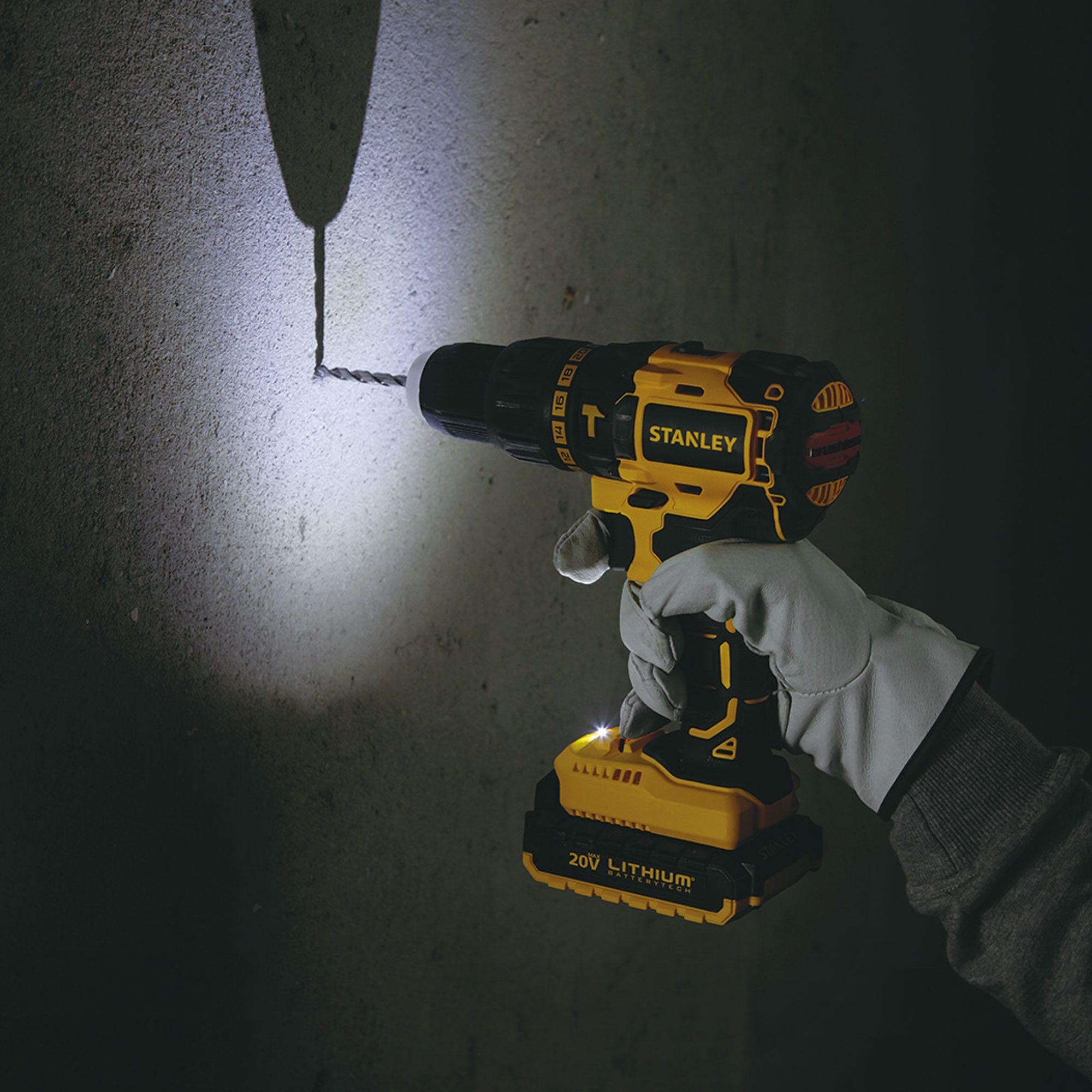 Kit Taladro Percutor 20V Brushless + 2 Baterías-4