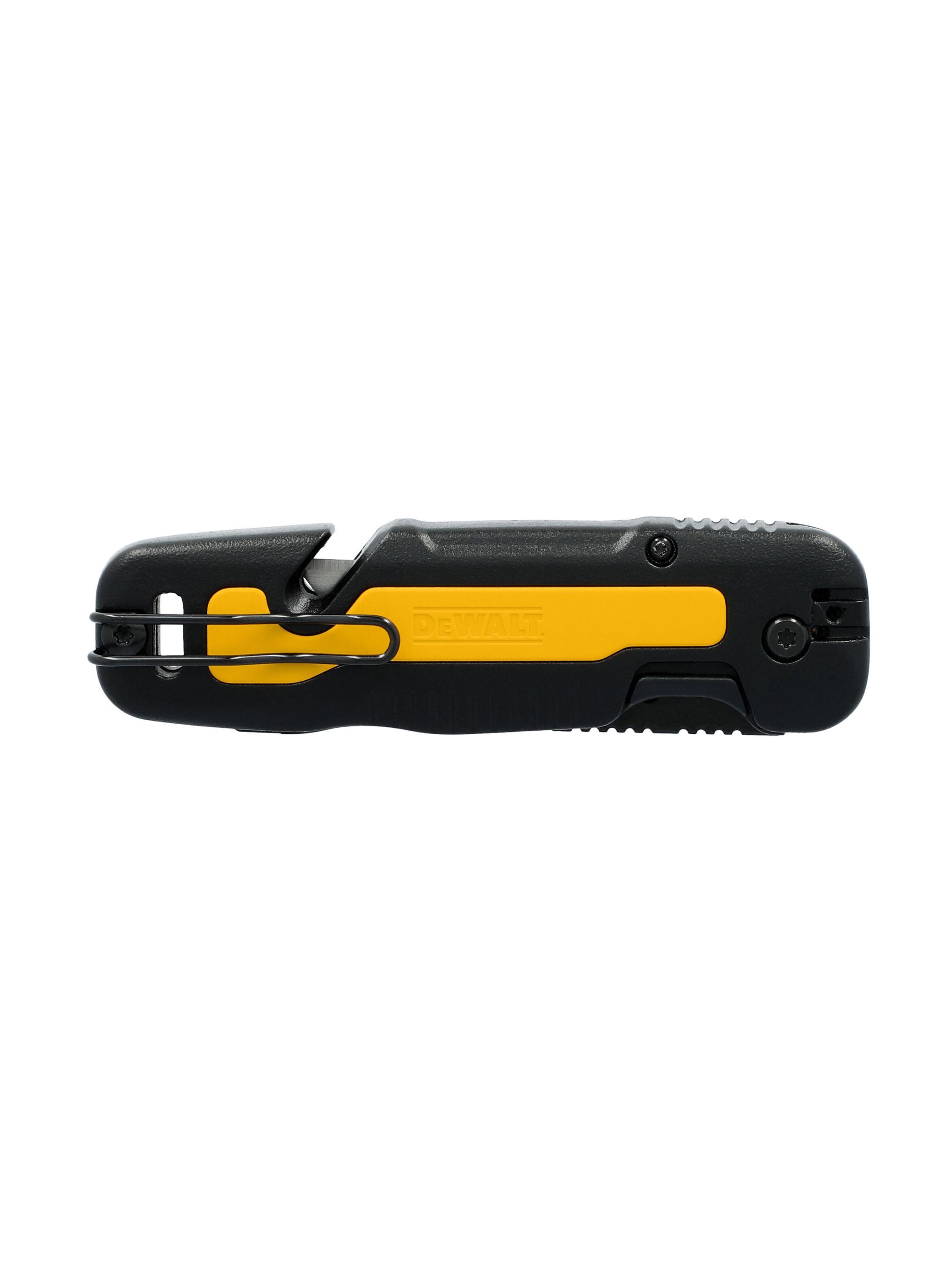 Cuchillo plegable con almacenamiento DEWALT DWHT10992-3