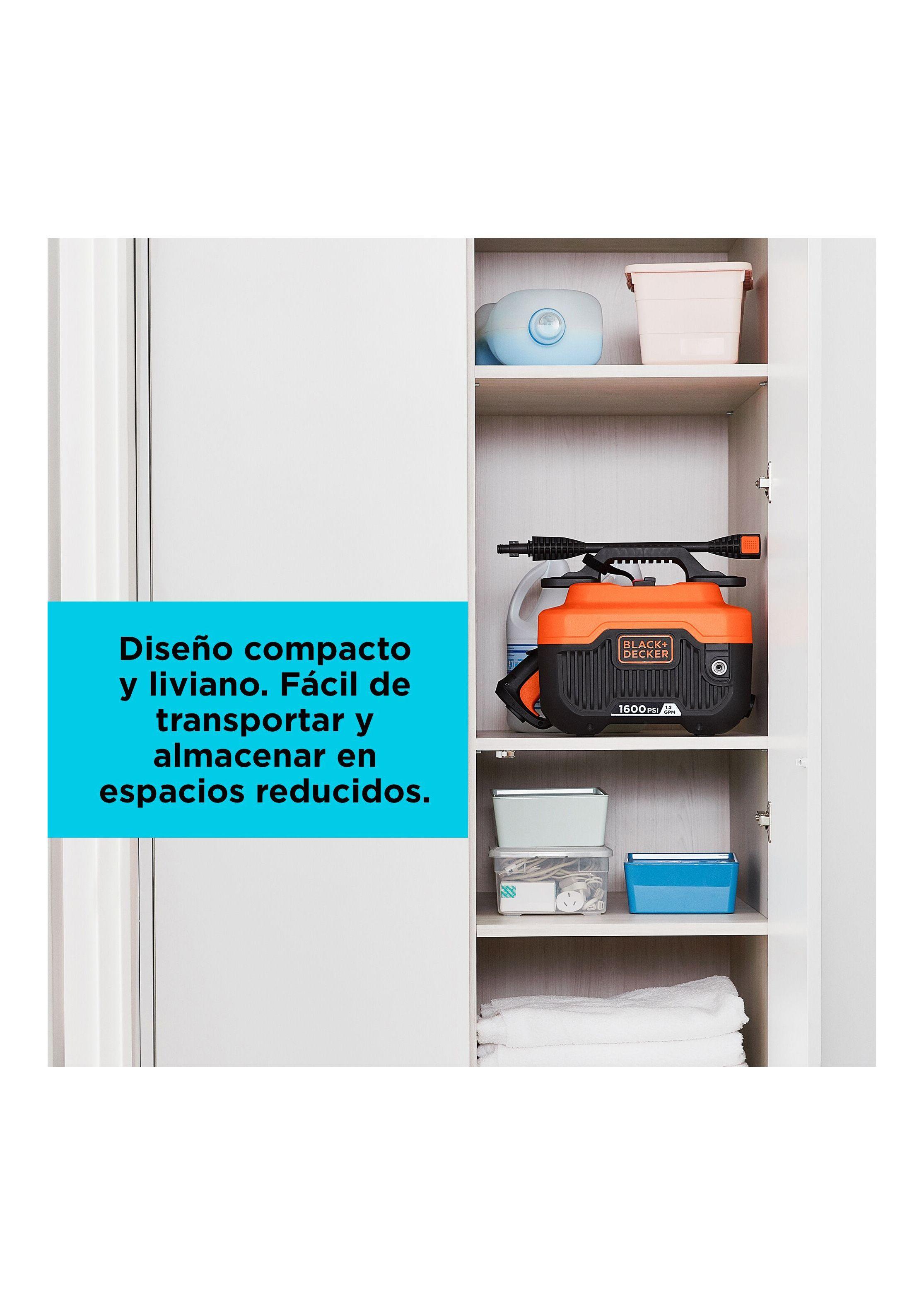 Hidrolavadora 1600psi BLACK+DECKER BEPW1600H-B2C-3