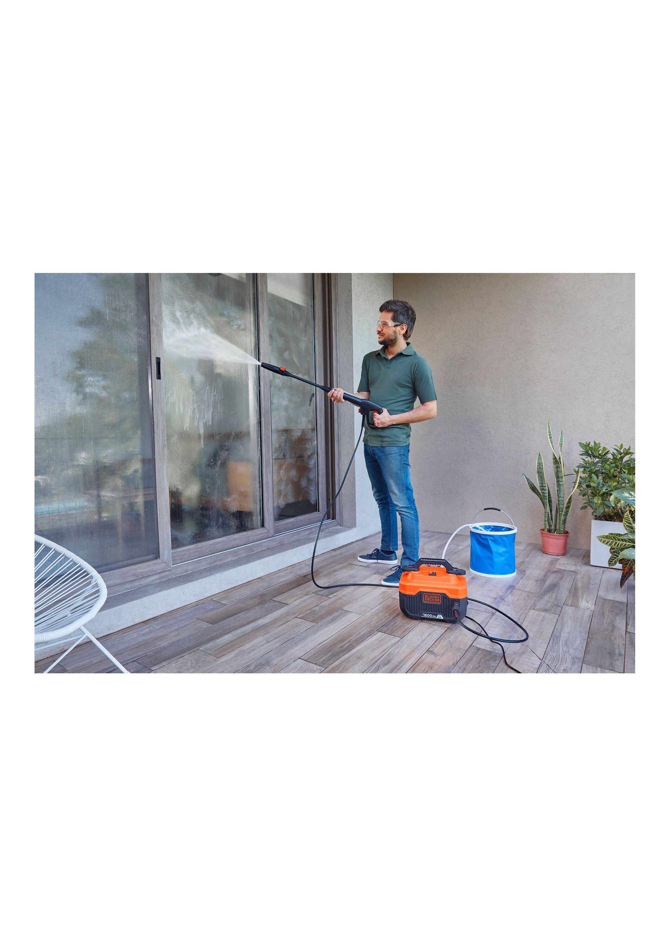 Hidrolavadora 1600psi BLACK+DECKER BEPW1600H-B2C-5