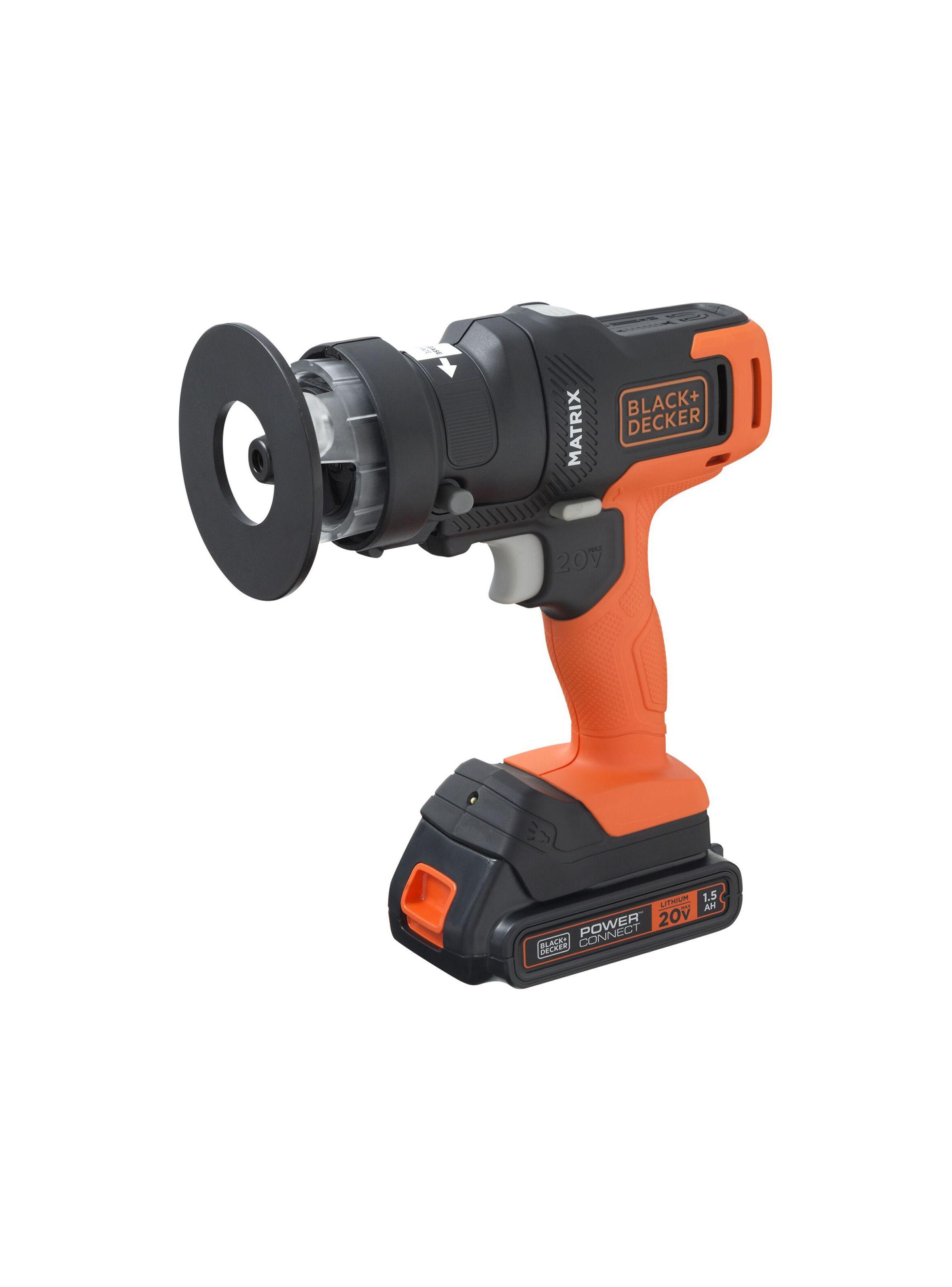 Cabezal fresadora MATRIX BLACK+DECKER BDCMTR-2