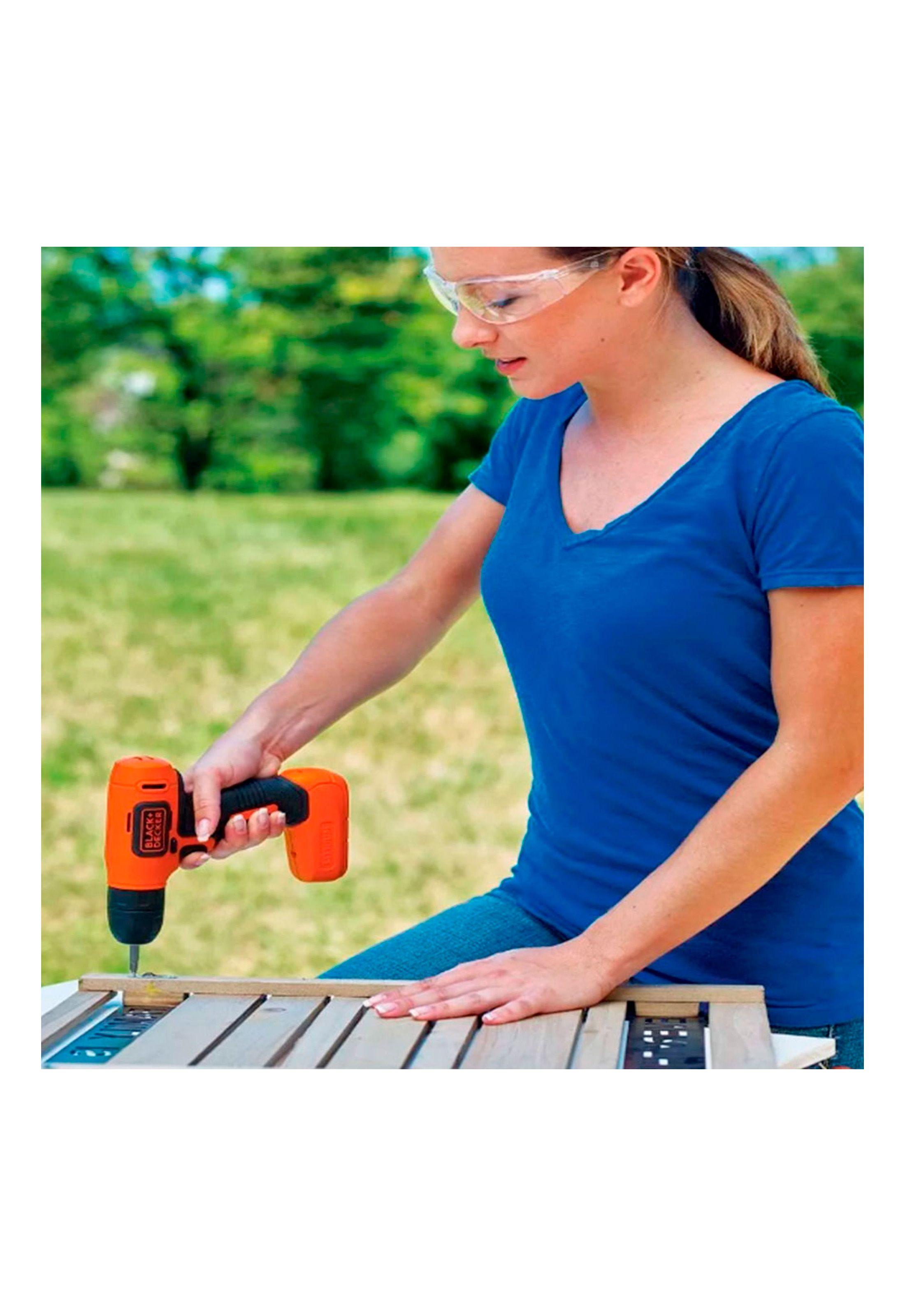 Cepillo Eléctrico 650W + Taladro Atornillador 8V-4