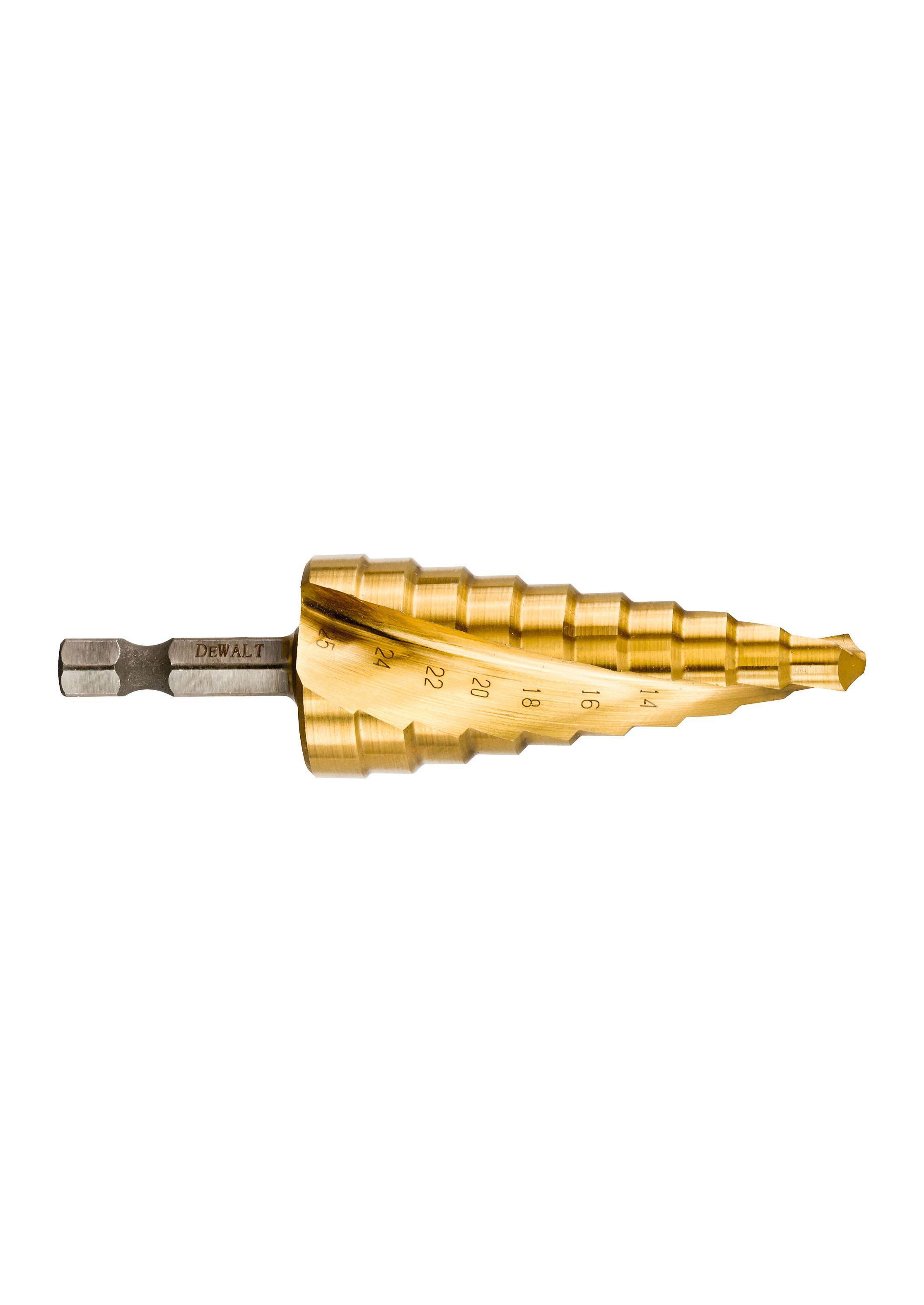Broca escalonada 14-16-18-20-22-24-25mm DEWALT DT5030-QZ-2