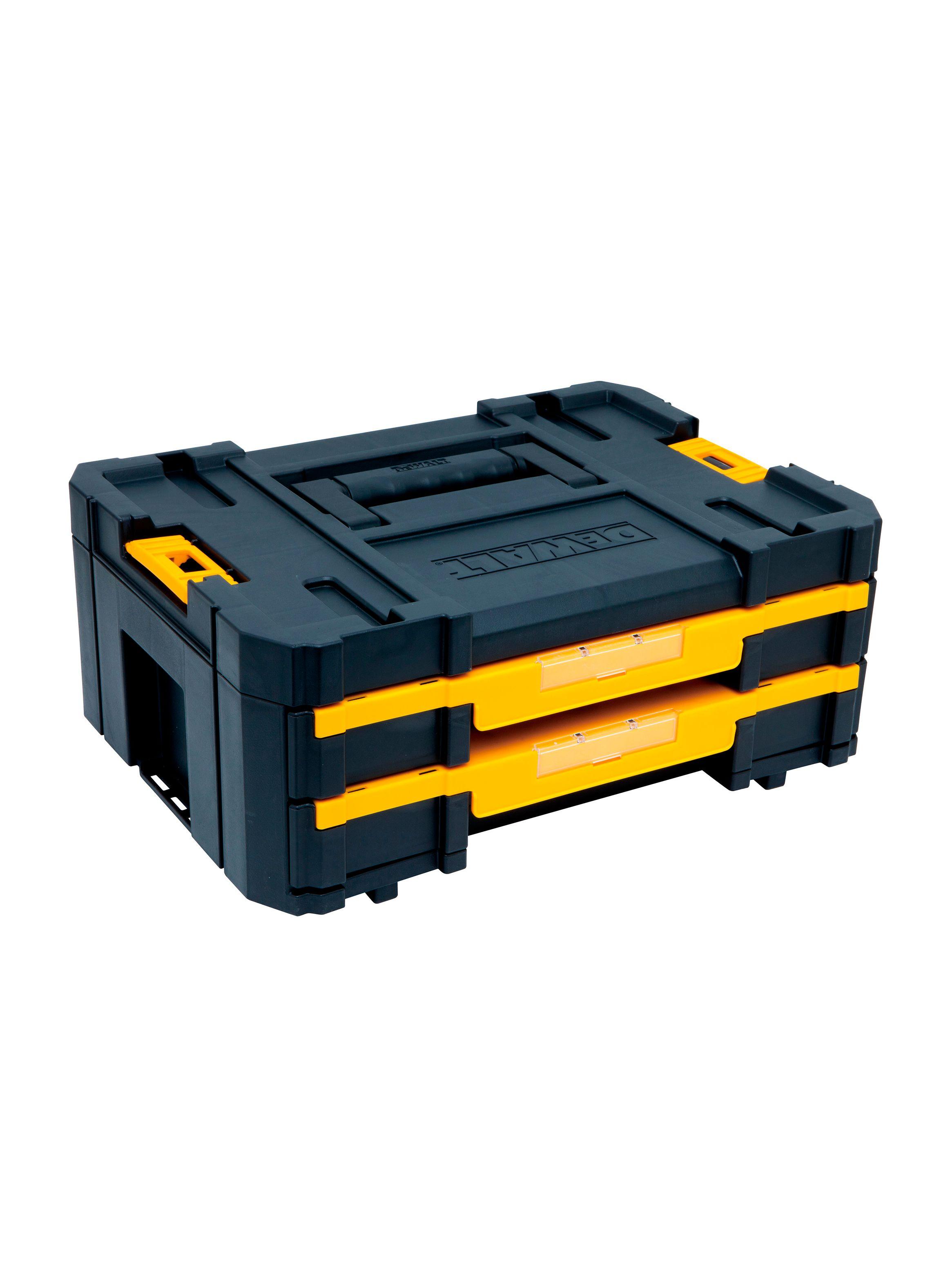 Caja con doble organizador 7.5kg TSTAK DEWALT DWST1-70706-3