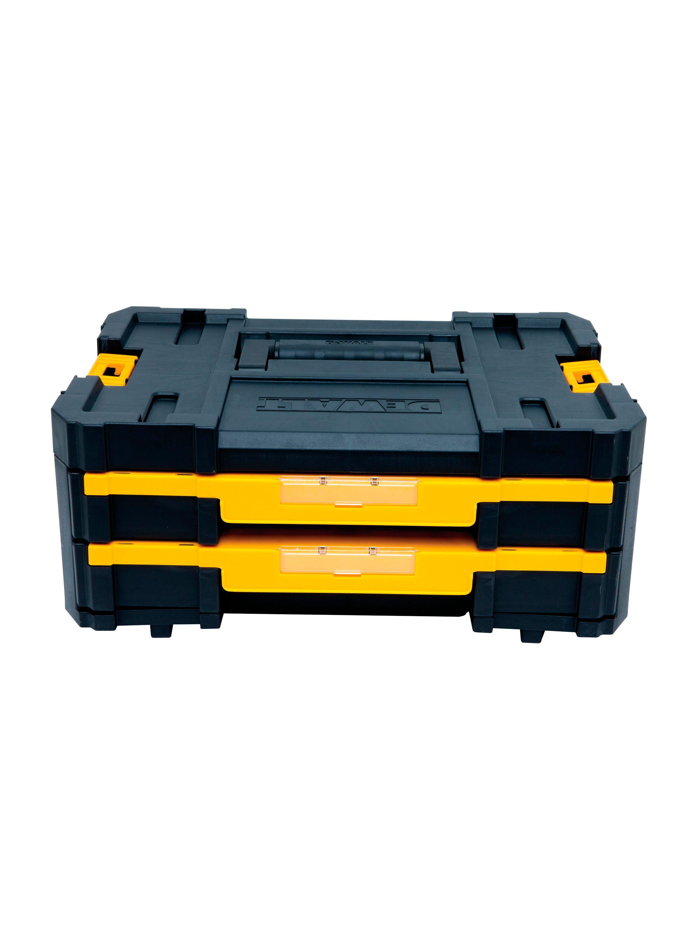 Caja con doble organizador 7.5kg TSTAK DEWALT DWST1-70706-4