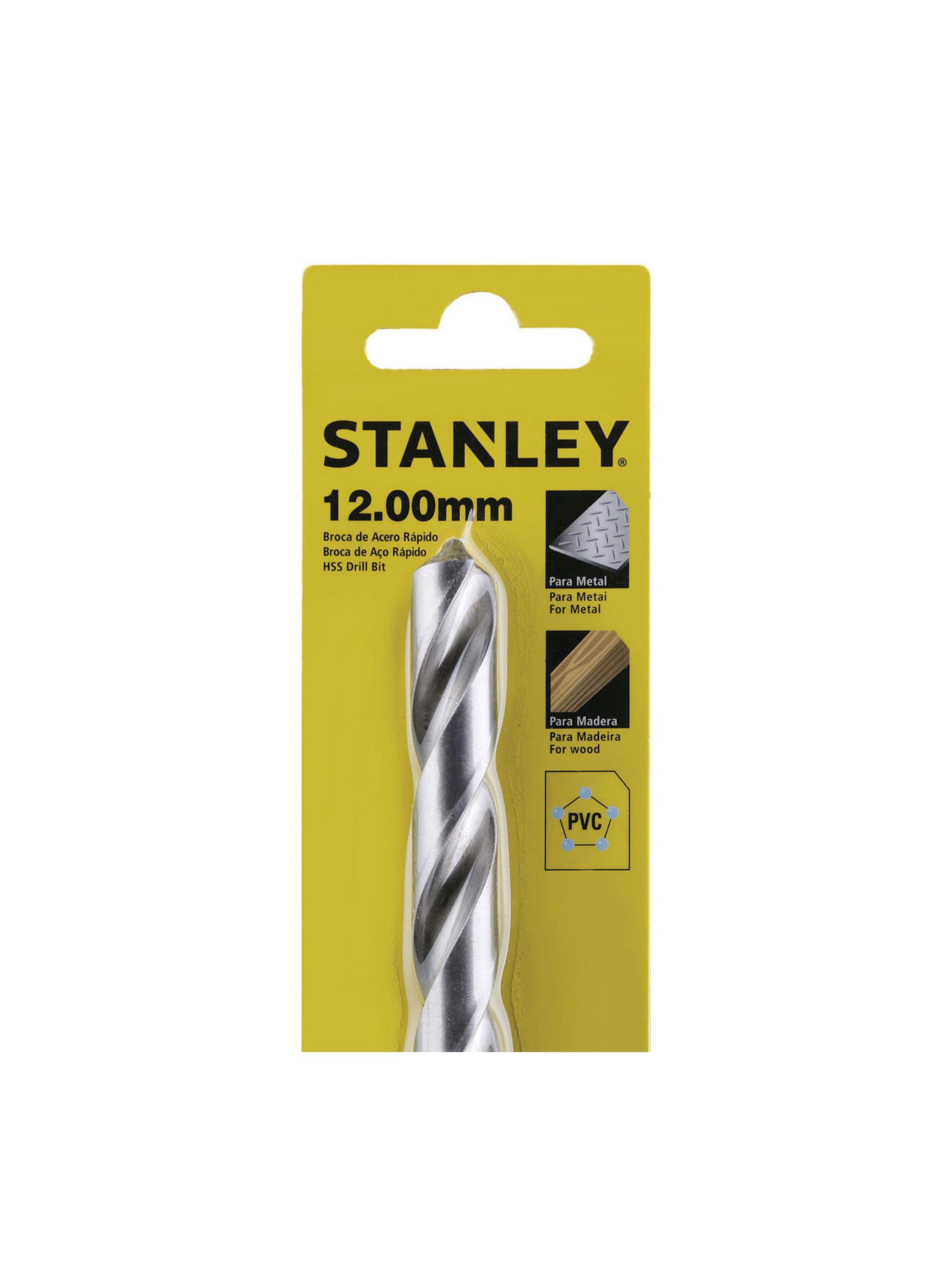 Brocas para metal/madera diámetro 12mm Stanley STA50120C-1