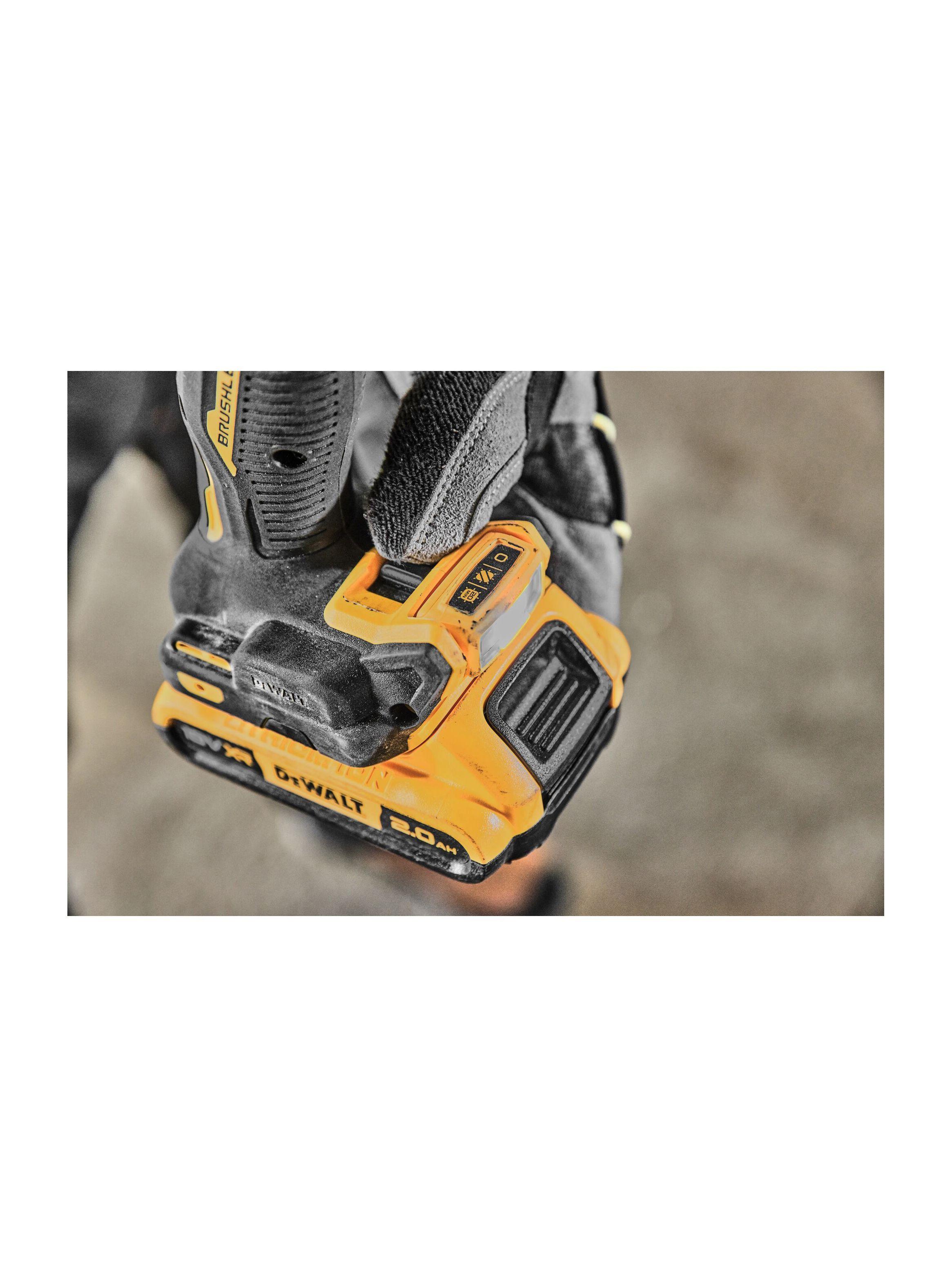 Kit Taladro Percutor 1/2" 20V MAX XR DEWALT DCD805D2-B2-4