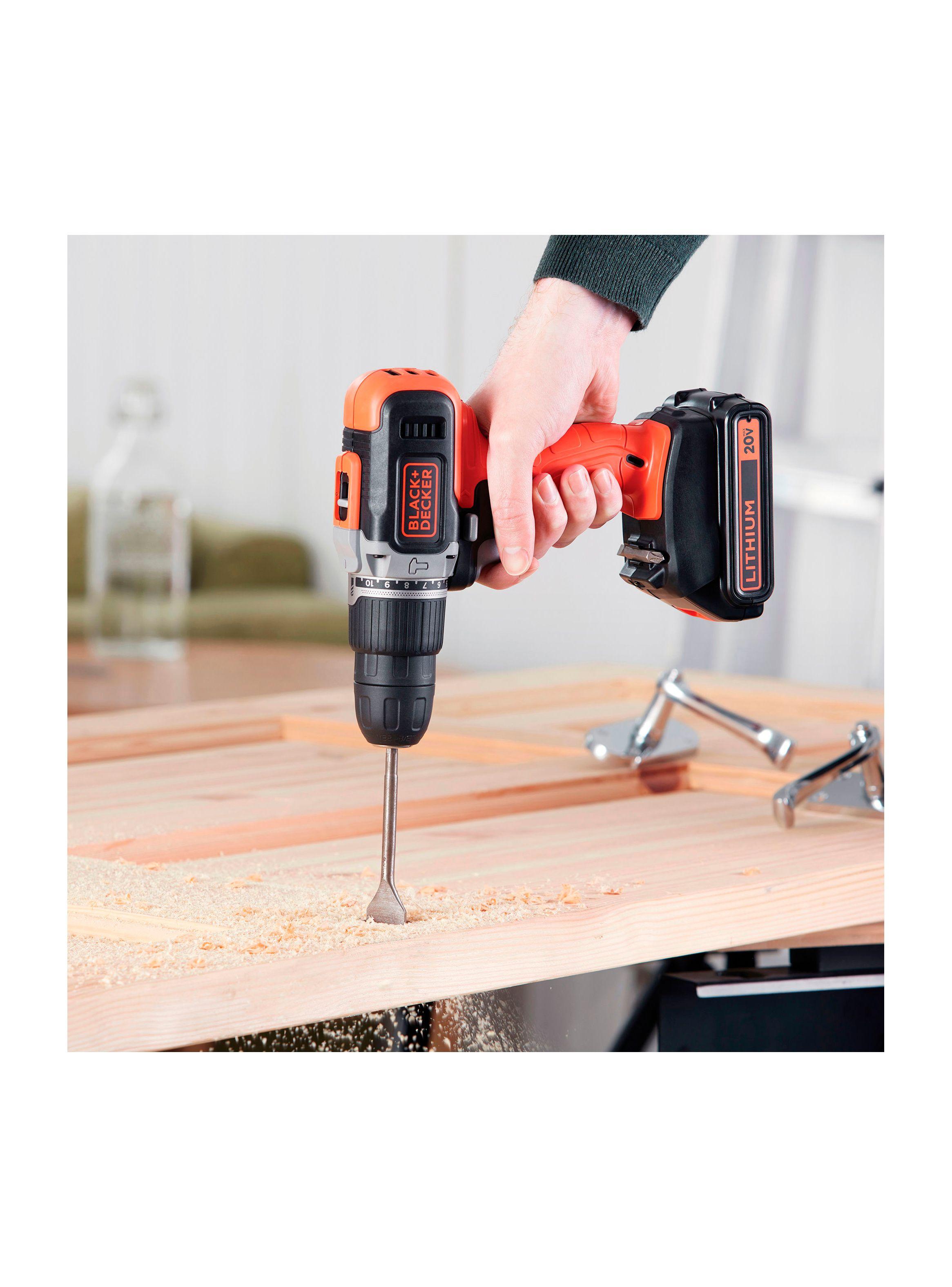 Taladro Atornillador 20V BLACK+DECKER BCD704C1-B2-4