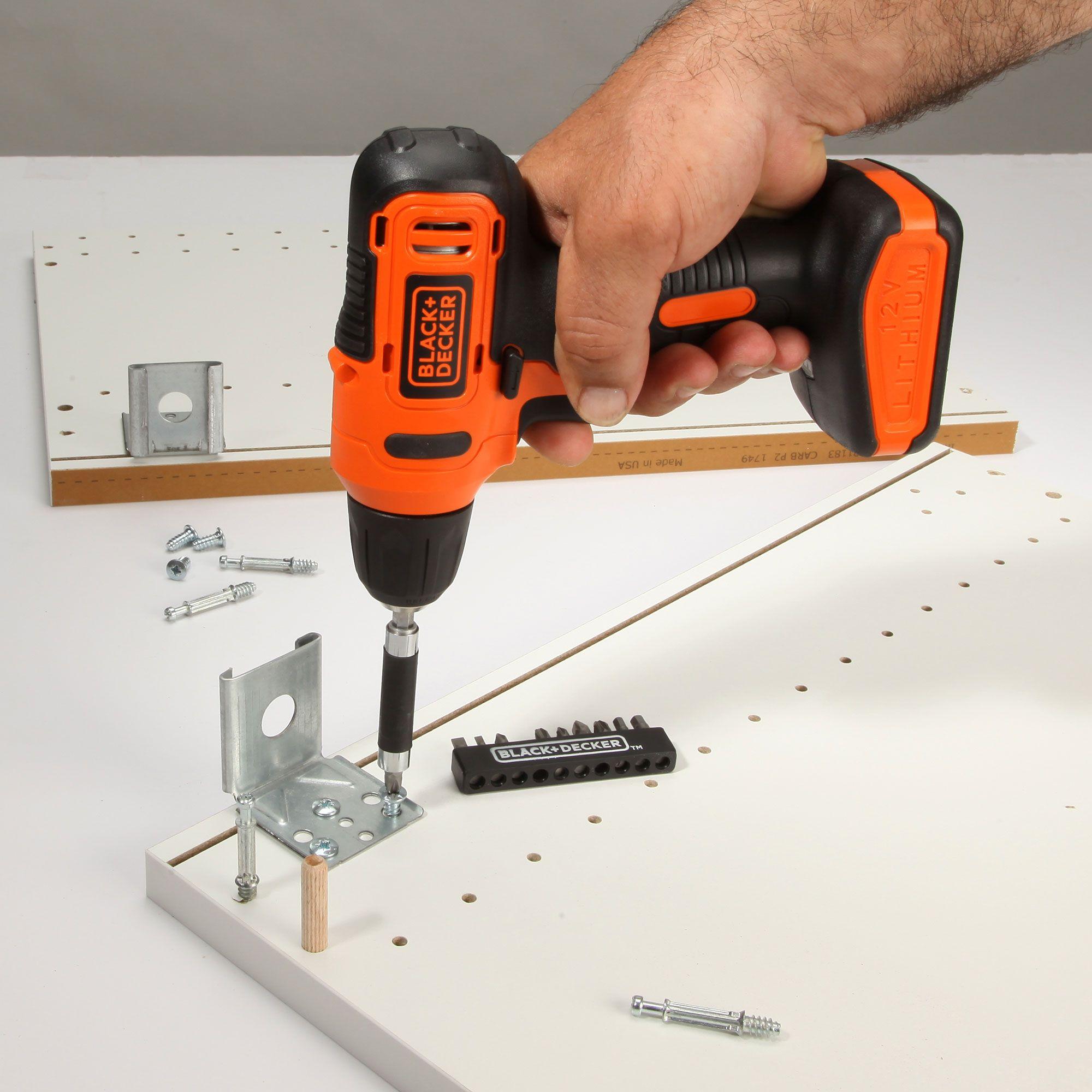 Taladro Ator 12V + Cargador + 31 Accesorios-4