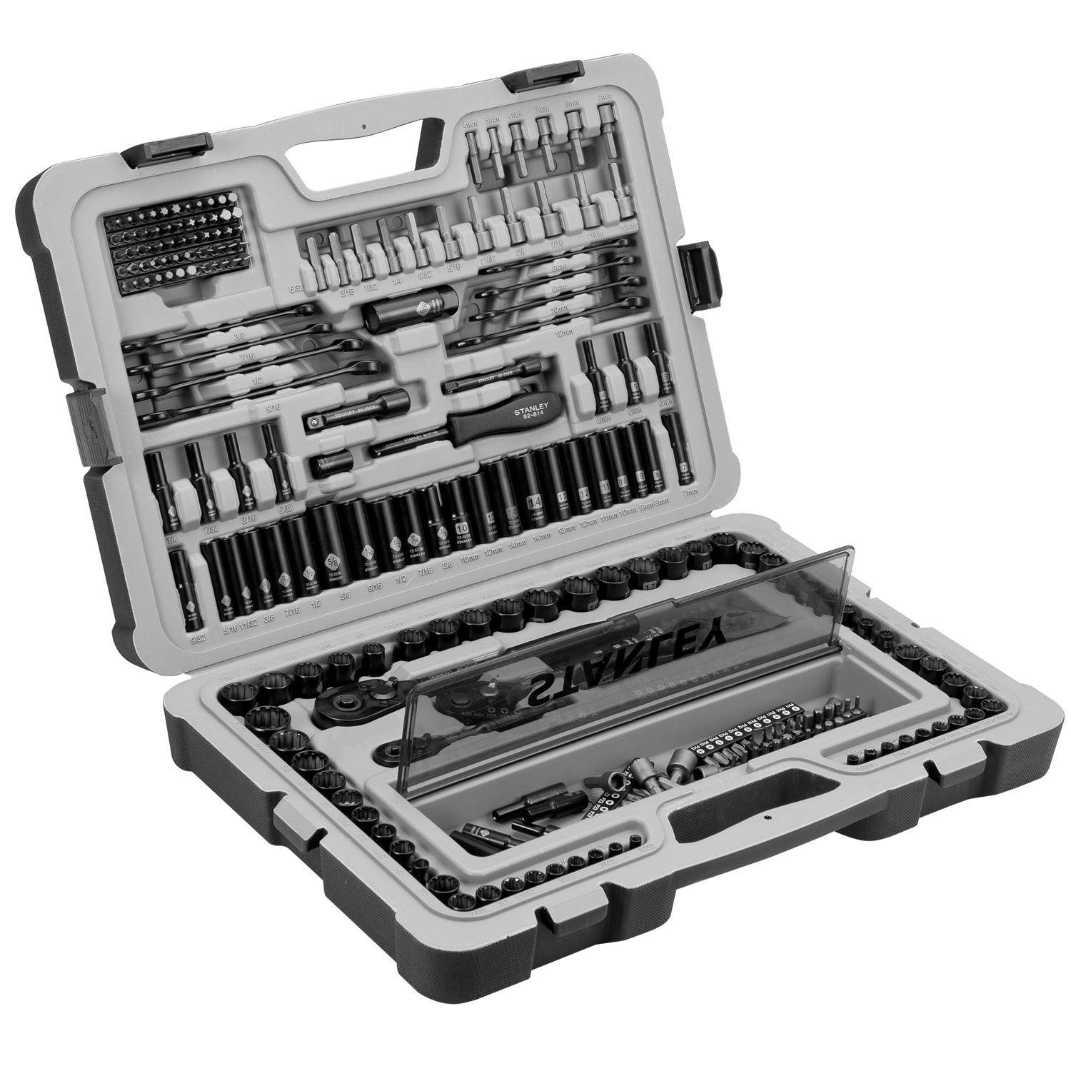 Juego herramientas mecánicas 201 piezas-0