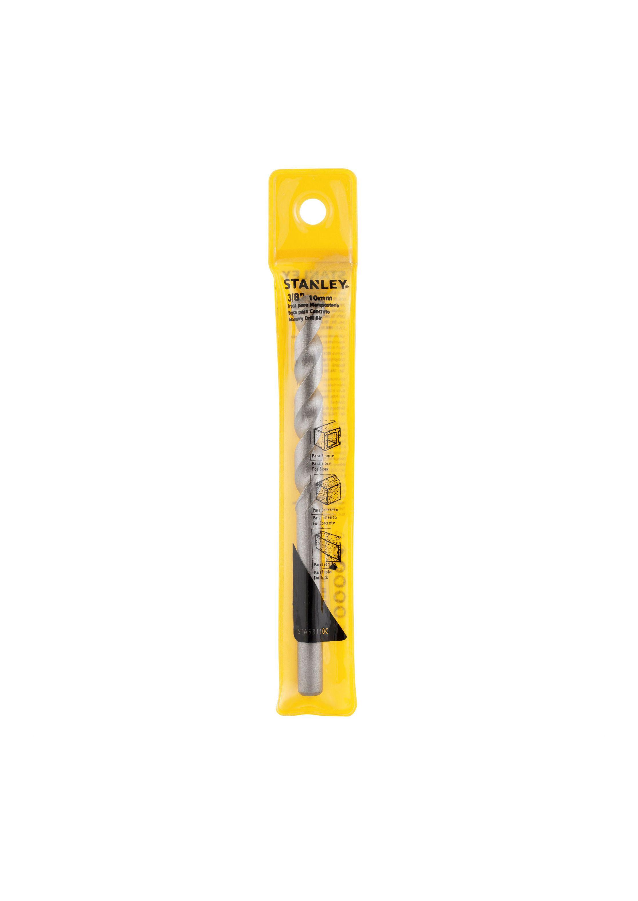 Brocas para Concreto diámetro 10mm Stanley STA53110C-0