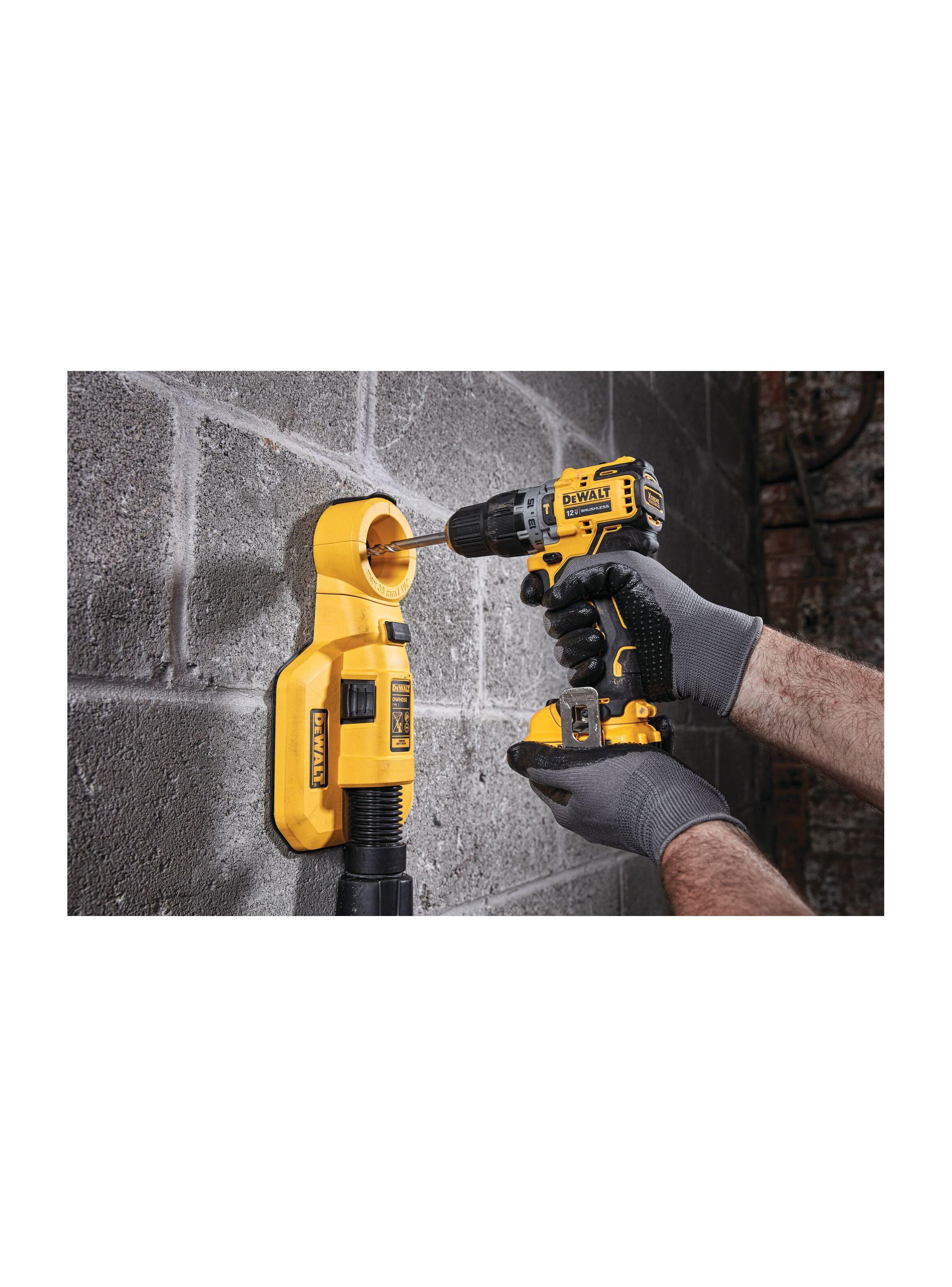 Kit Taladro percutor 3/8" DEWALT DCD706F2-B2-4