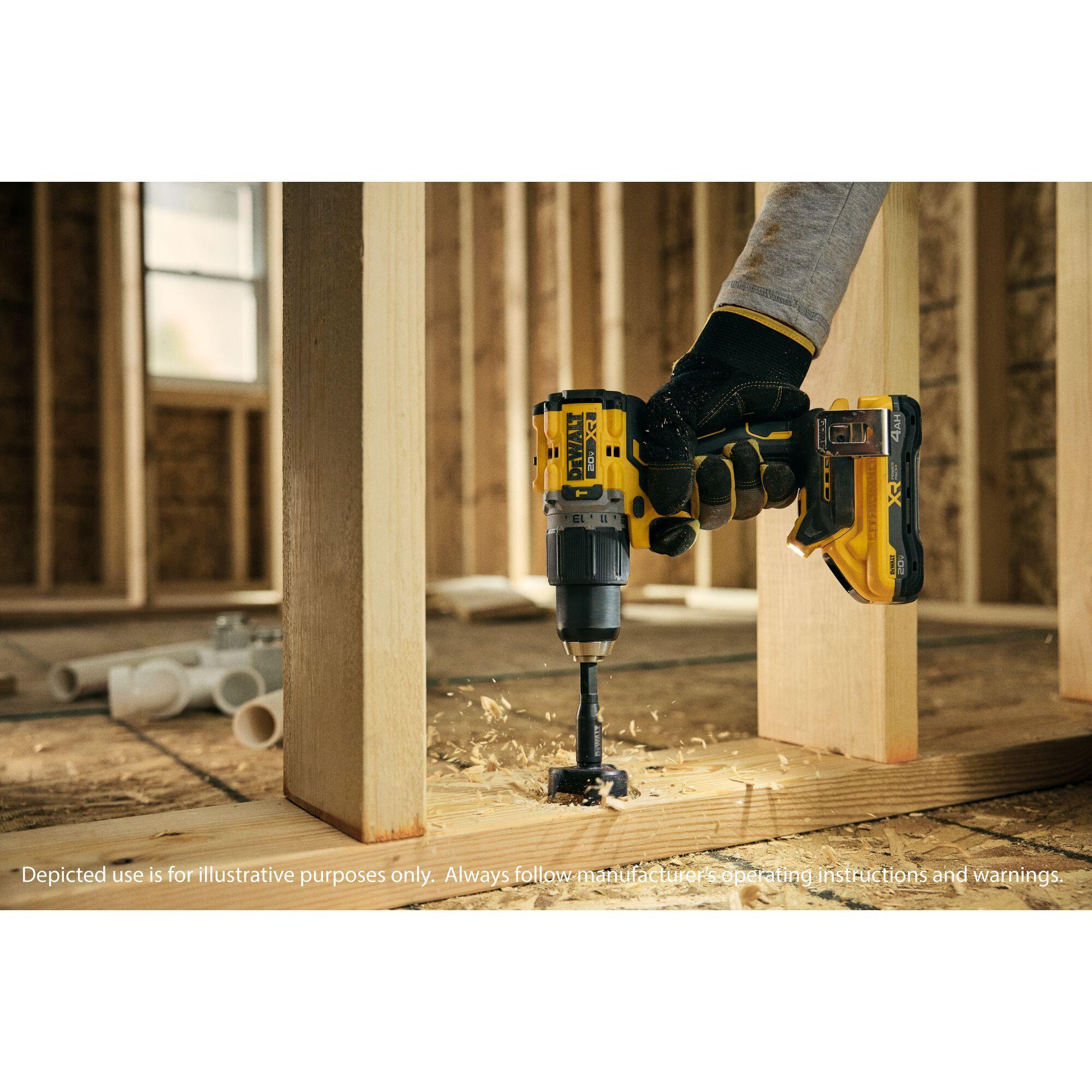 Taladro percutor XR® 1/2" 20V DEWALT DCD806B-B3-4