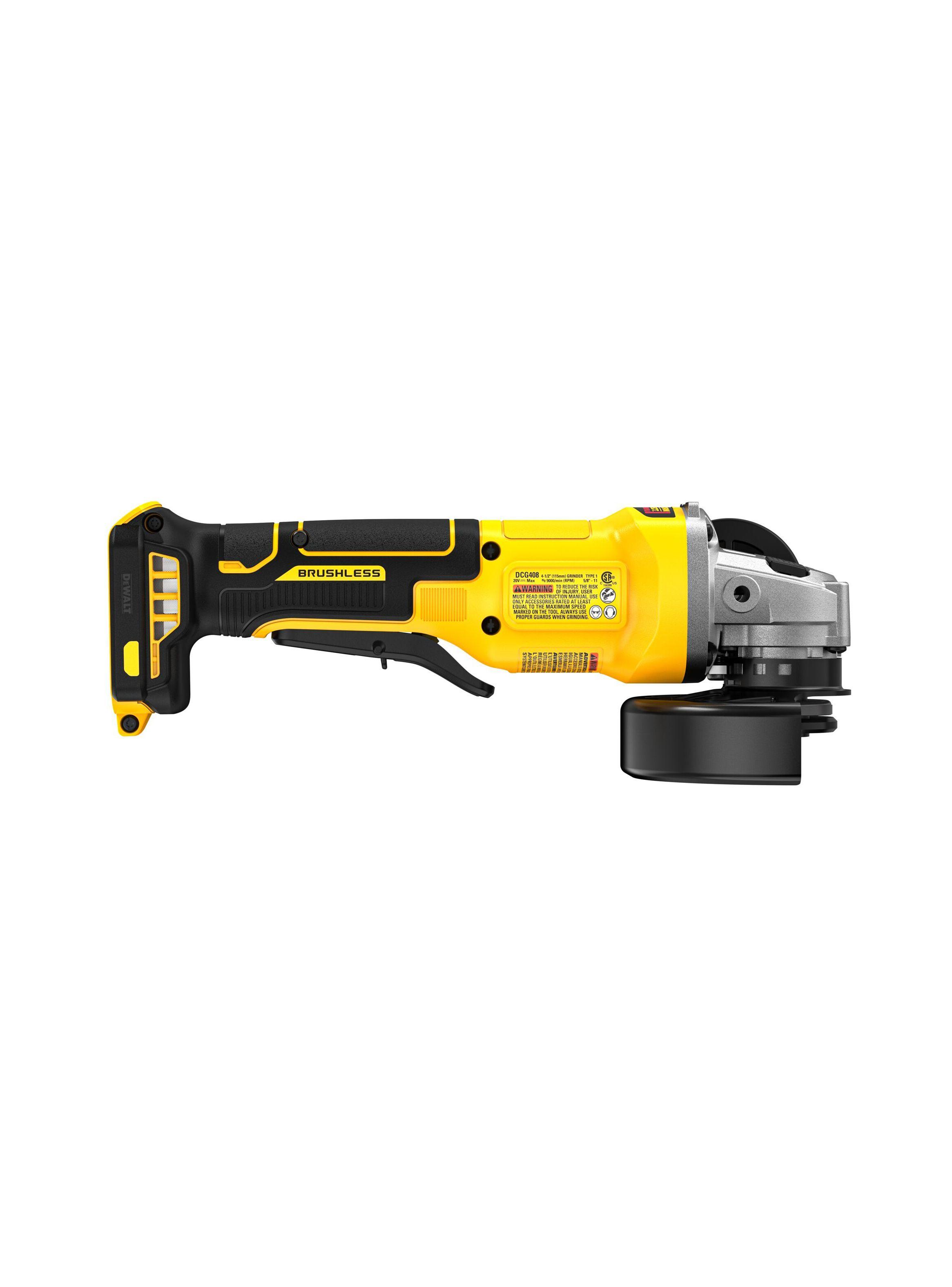 Esmeril angular 4-1/2” 20V DEWALT DCG408B-B2-3