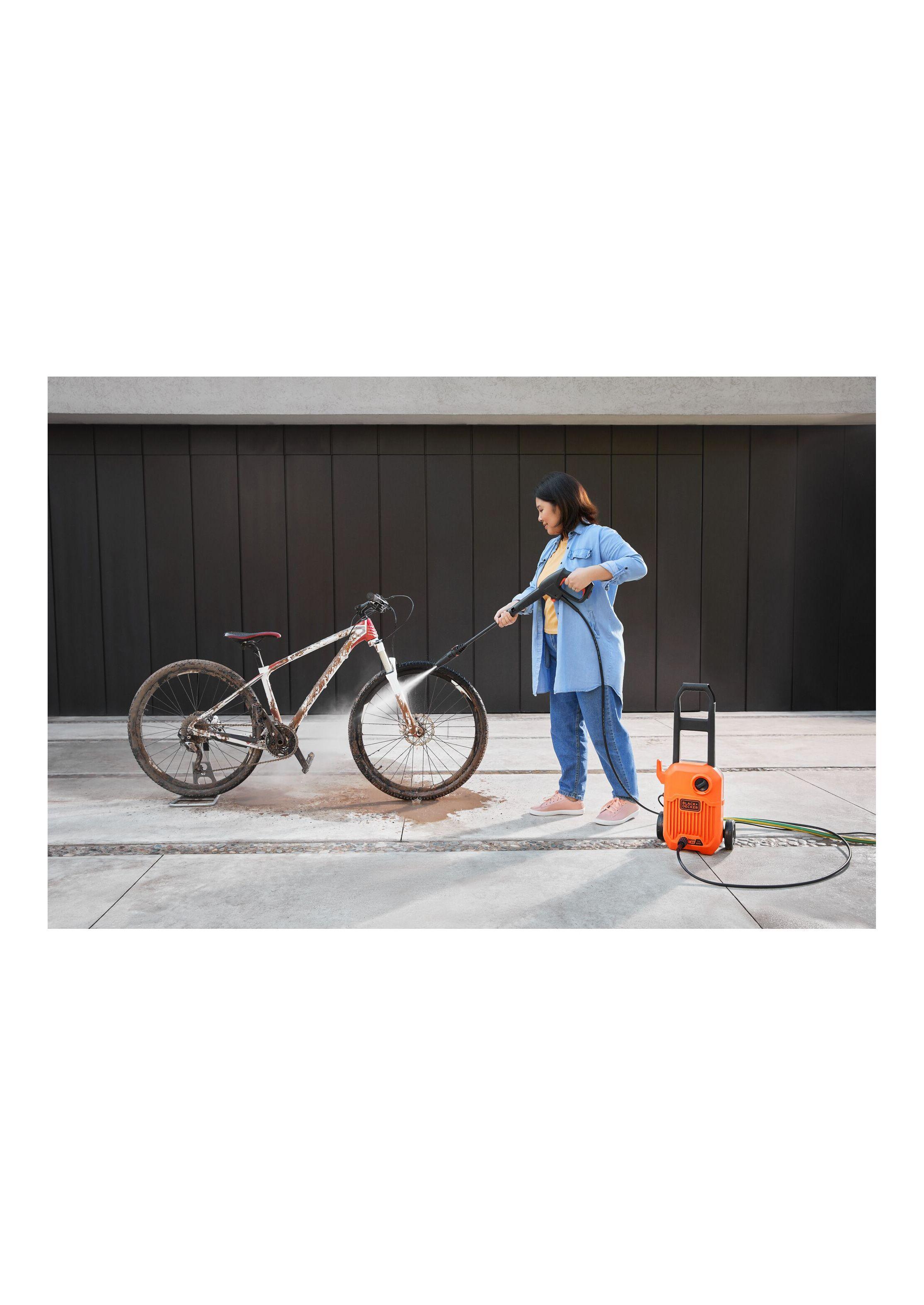 Hidrolavadora Alta Presión 1400W + Pulidora 120W-2