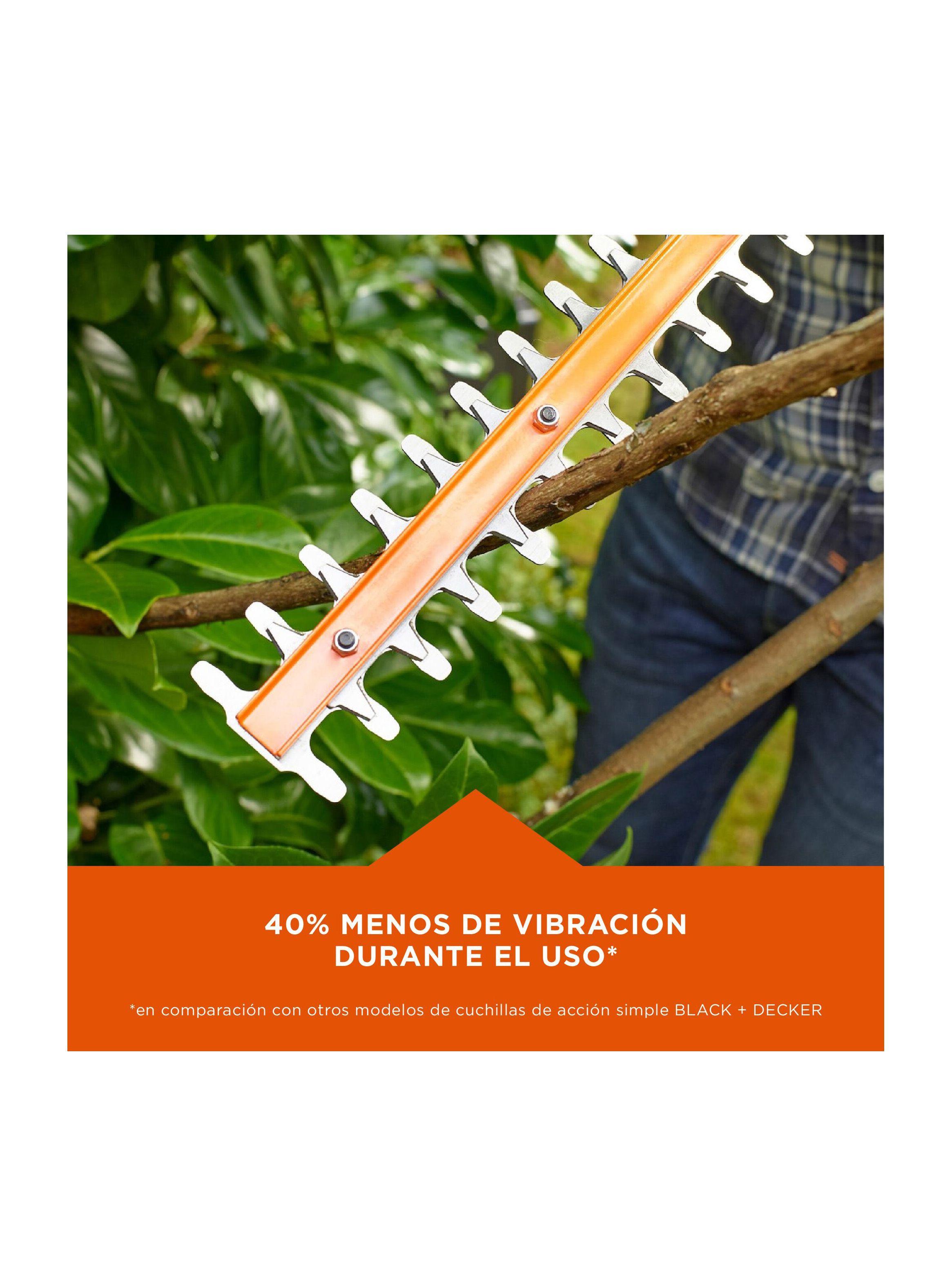 Cortasetos 420W de 45cm BLACK+DECKER BEHT201-B2C-3