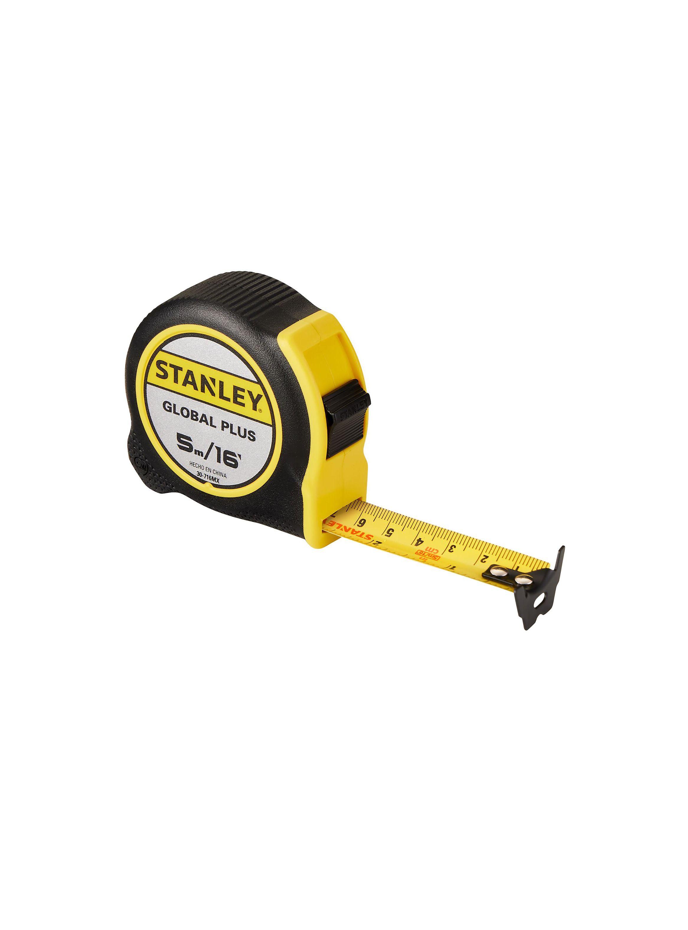 Cinta métrica GLOBAL PLUS 5m/16' STANLEY 30-716-2