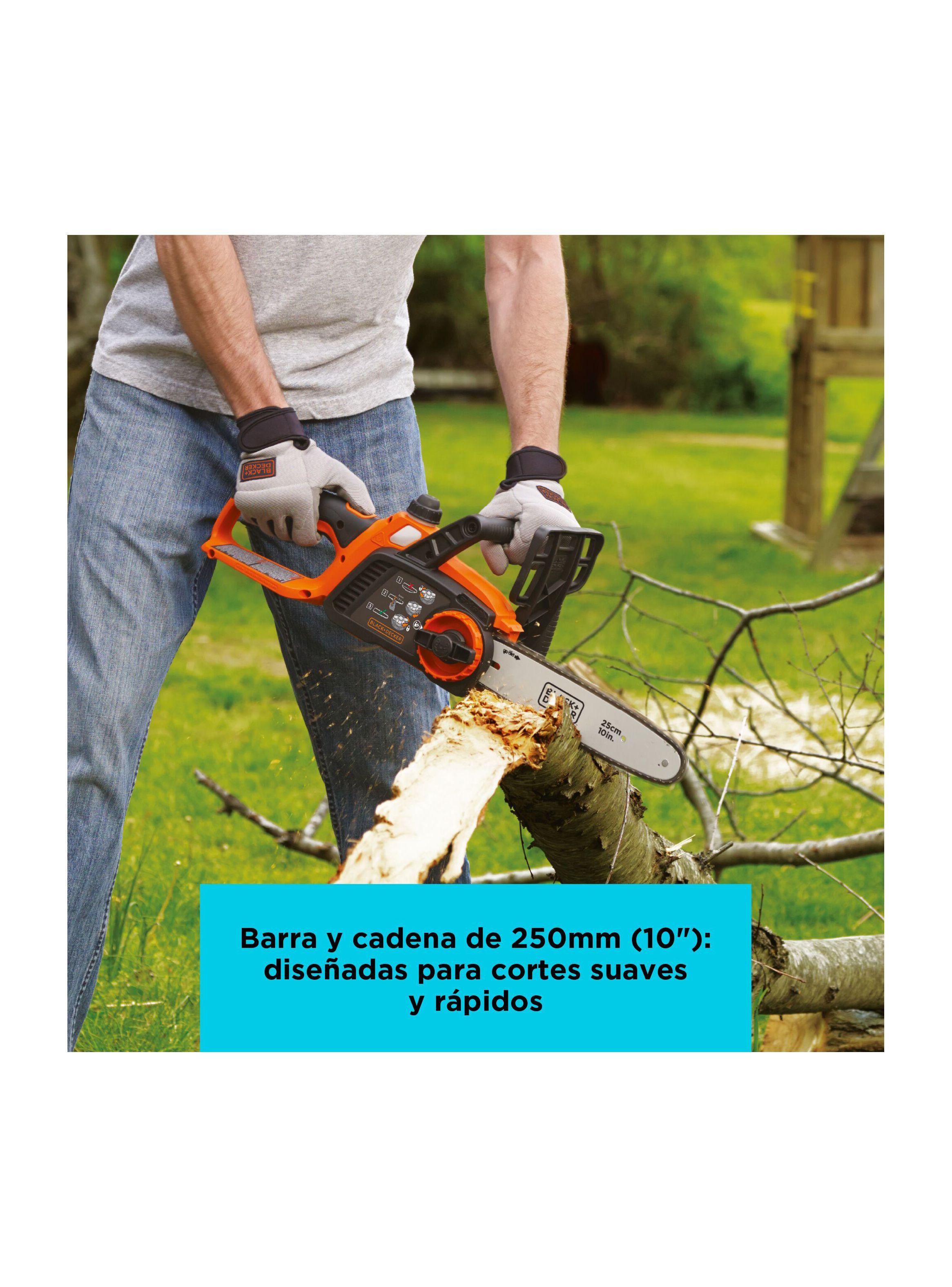 Motosierra 20V 10" (25cm) BLACK+DECKER BCCS1020D1-B2-5