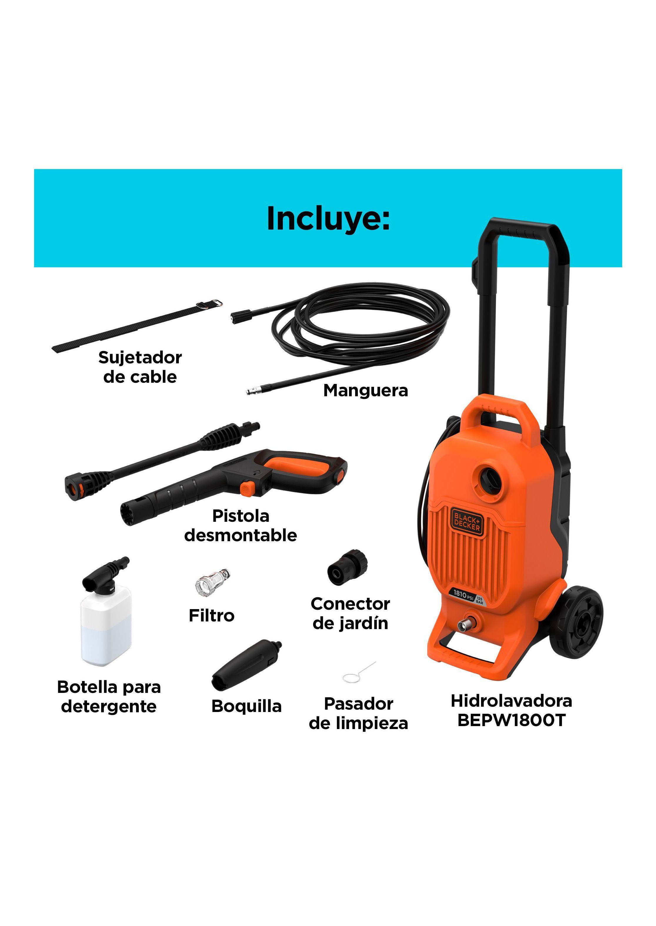 Hidrolavadora Alta Presión 1810 PSI 1700W-2
